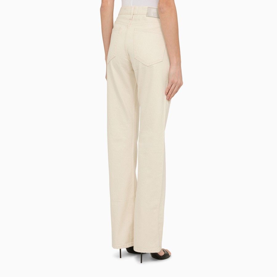 Calvin Klein o1d2blof0824 Denim in Ivory Size 25" / US 0 / IT 36 - 4 Thumbnail
