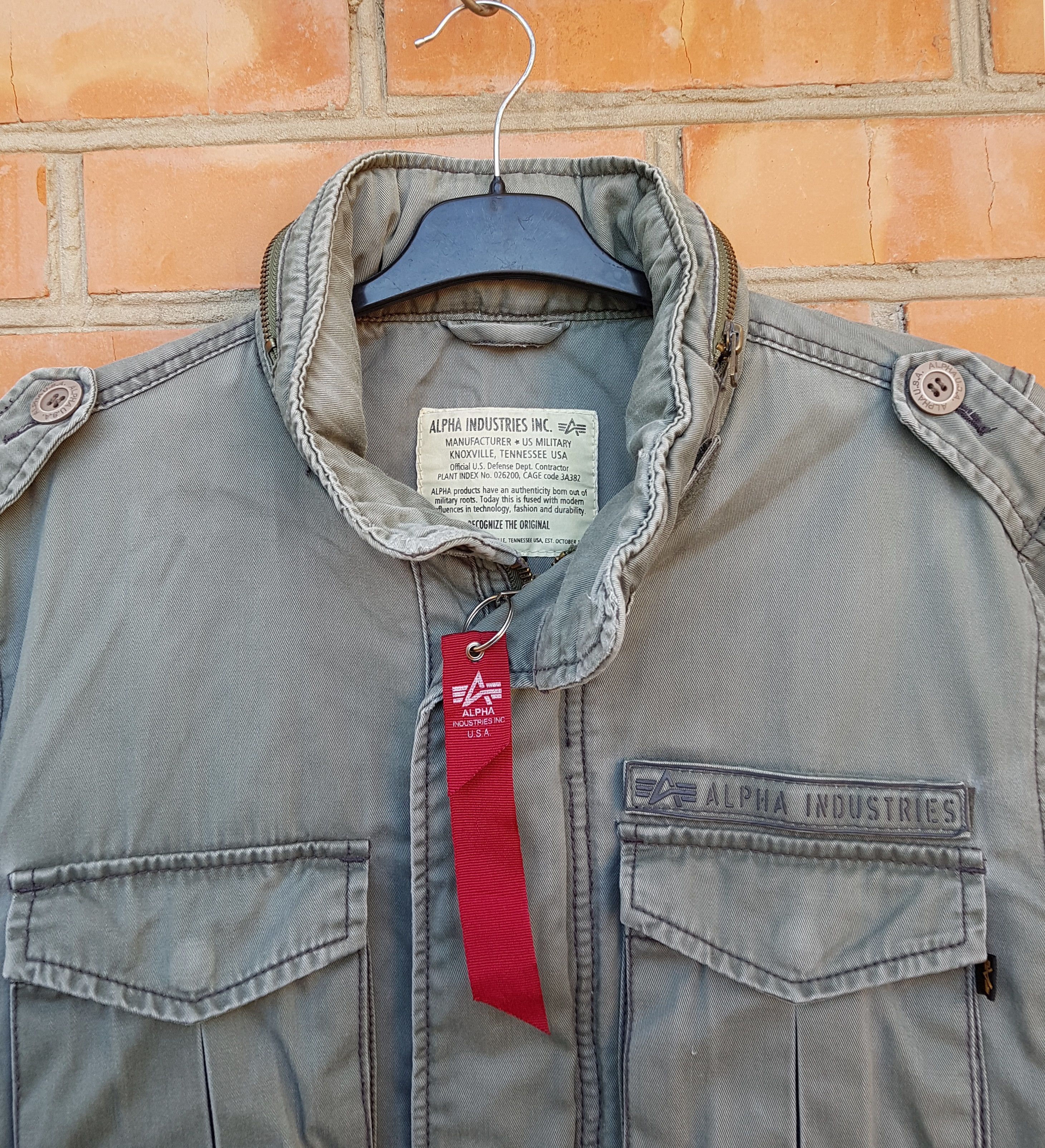 Alpha Industries Vintage Alpha Industries Plant Index Insulated Field Jacket Size US M / EU 48-50 / 2 - 7 Thumbnail