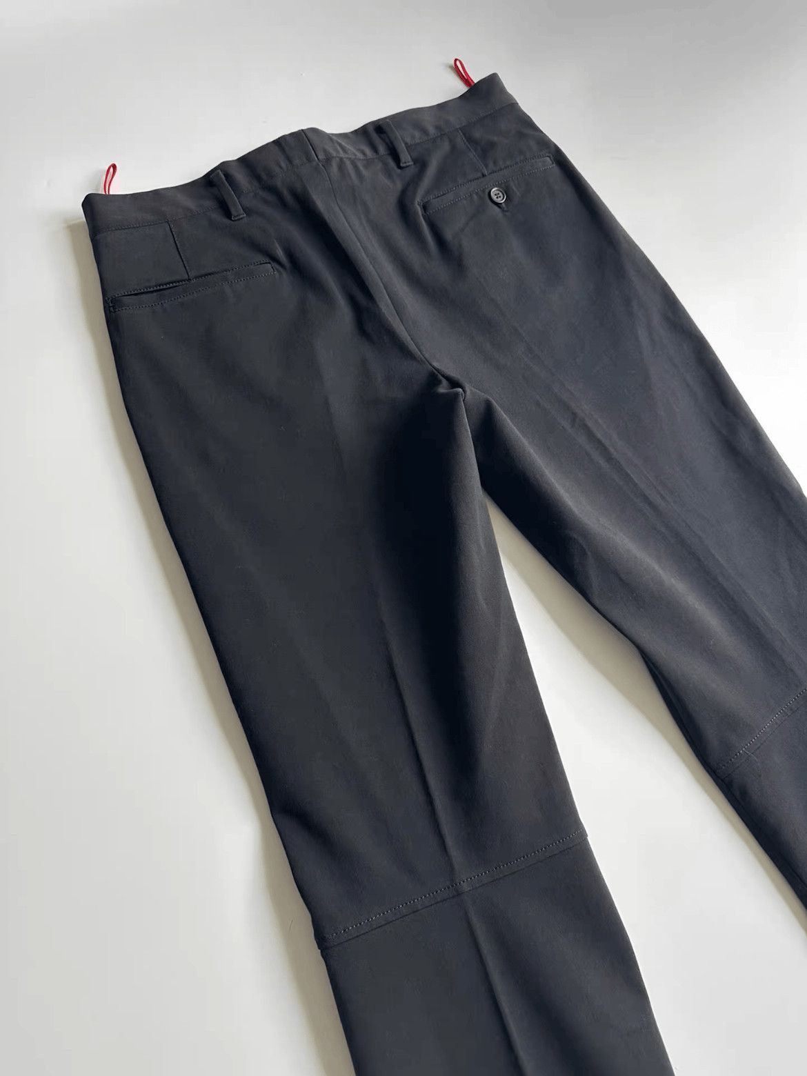 Prada Sz 46 Vintage Prada Red Label Side Zip Trousers-2508 Size US 30 / EU 46 - 4 Thumbnail