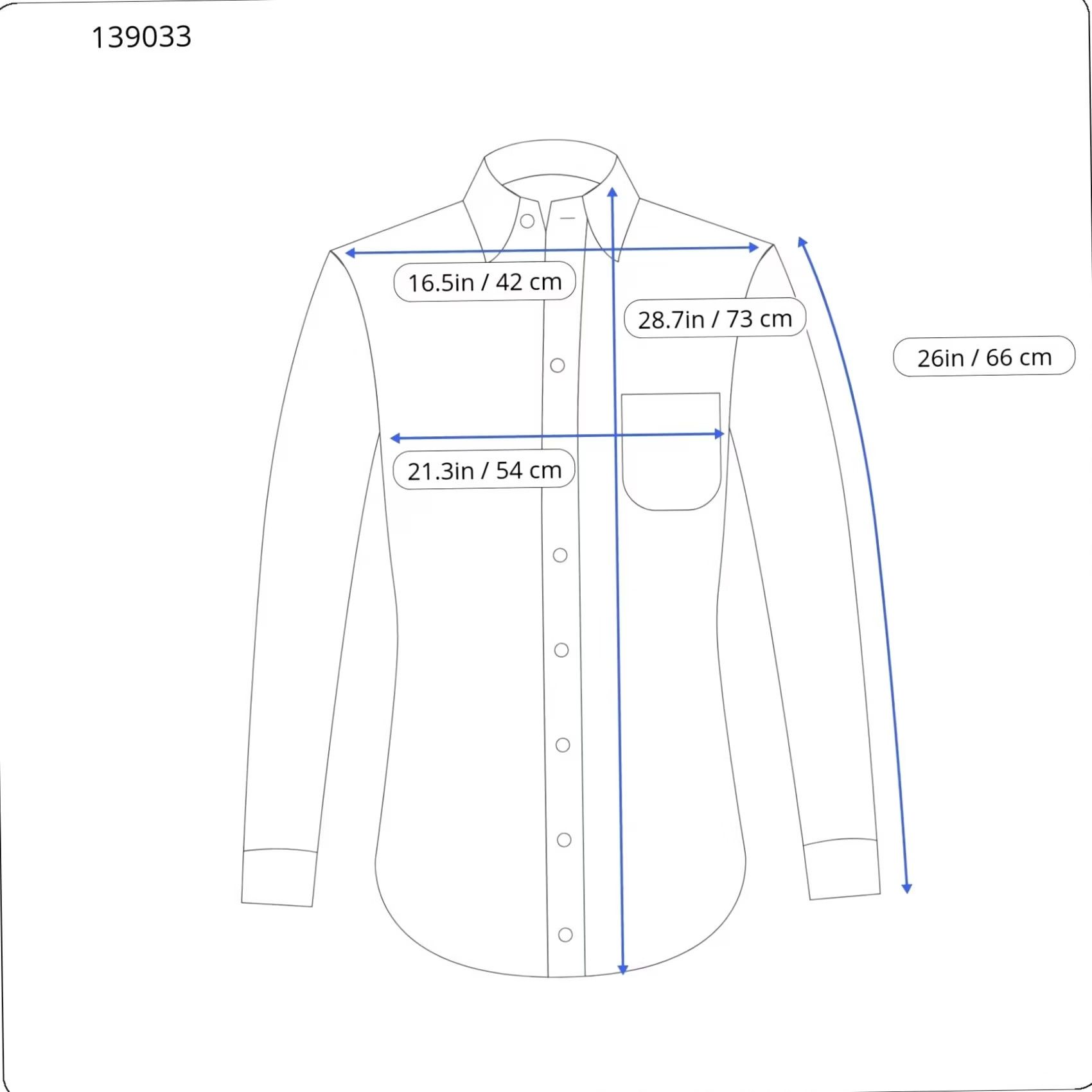 Suitsupply SUITSUPPLY Shirt Men's Blue Slim Fit Formal Cutaway Collar 38/15 Size 38R - 3 Thumbnail