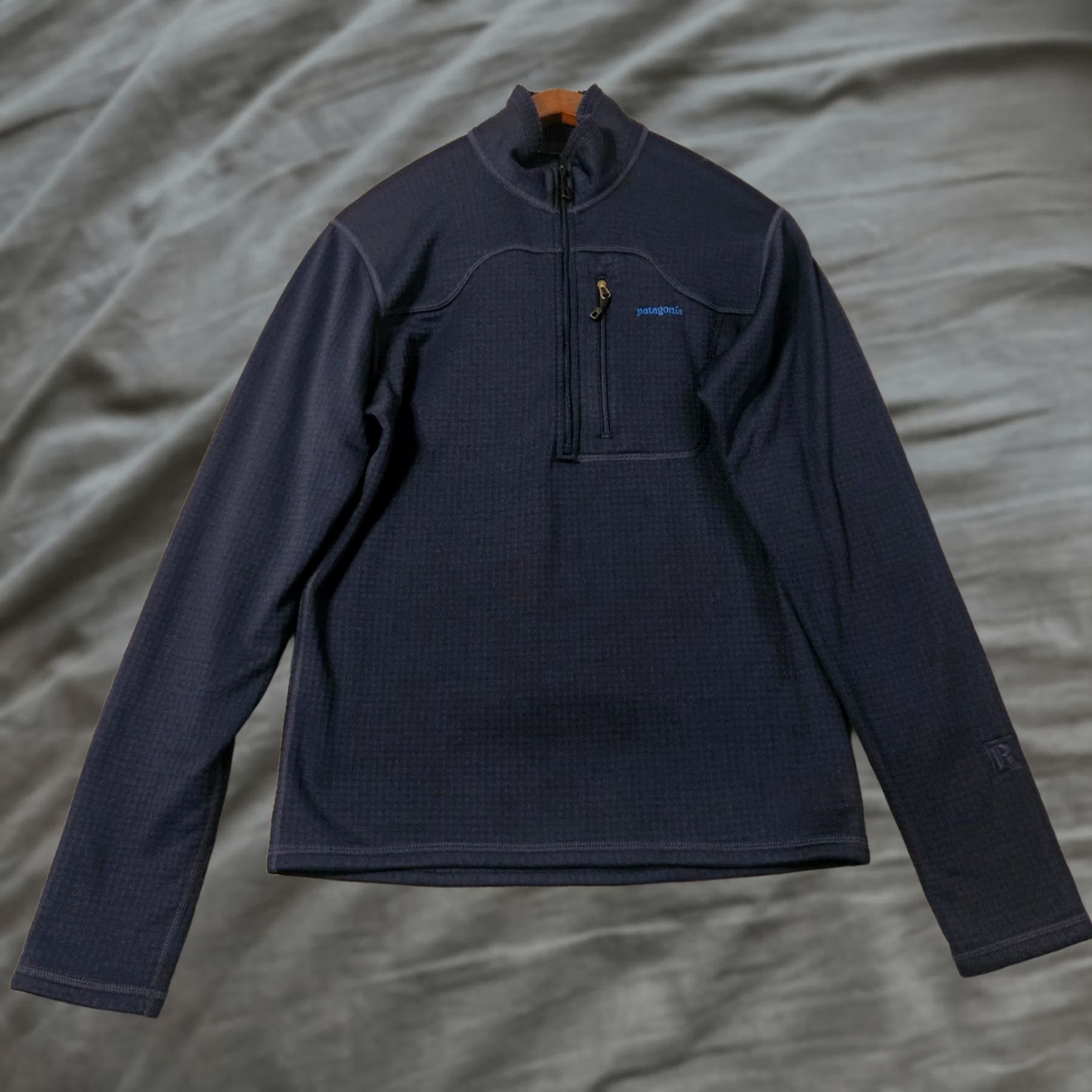 Patagonia Patagonia Pullover Fleece Quarter Zip Blue Polyester Blend Small Men"s R1 40107 Size US S / EU 44-46 / 1 - 1 Thumbnail