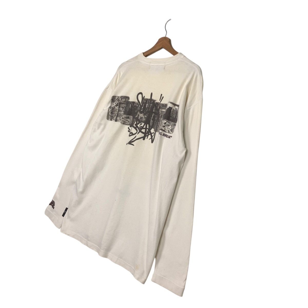 Japanese Brand 📌Vintage Long Sleeve Shirt Soul Break Punk Size US XXL / EU 58 / 5 - 11 Thumbnail