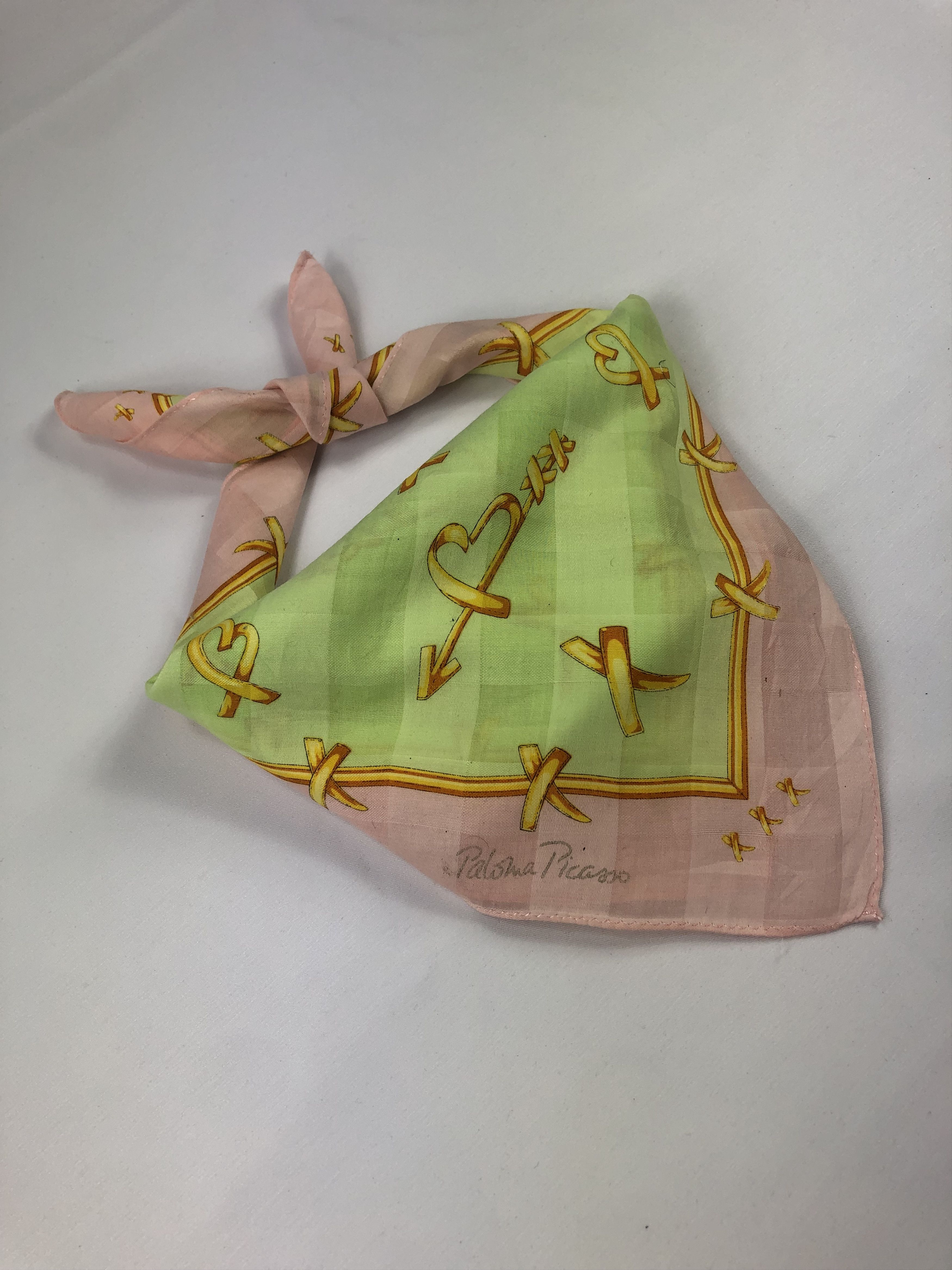 Paloma Picasso Paloma Picasso Handkerchief / Bandana / Neckerchief Size ONE SIZE - 2 Thumbnail