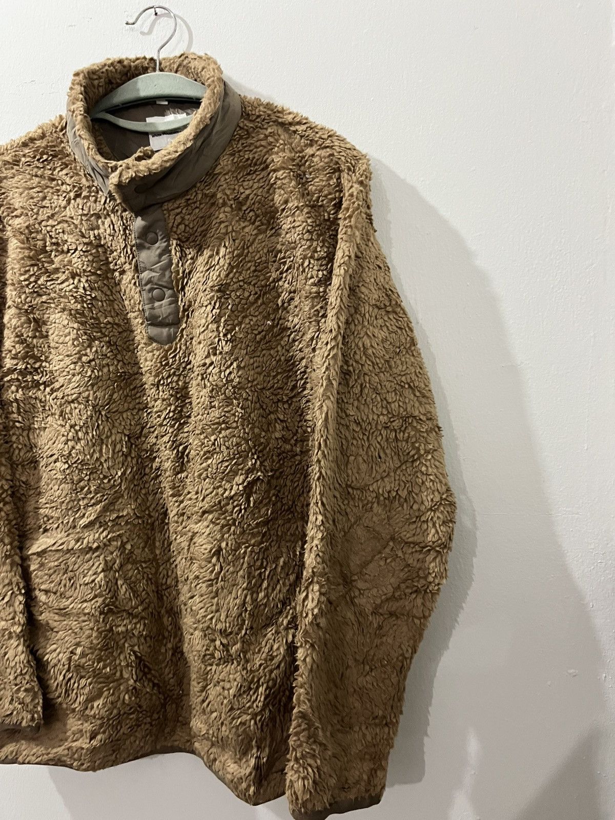 Uniqlo × White Mountaineering 🔥White Mountaineering🔥 Deep Pile Sherpa Buttoned Outerwear Size US L / EU 52-54 / 3 - 3 Thumbnail