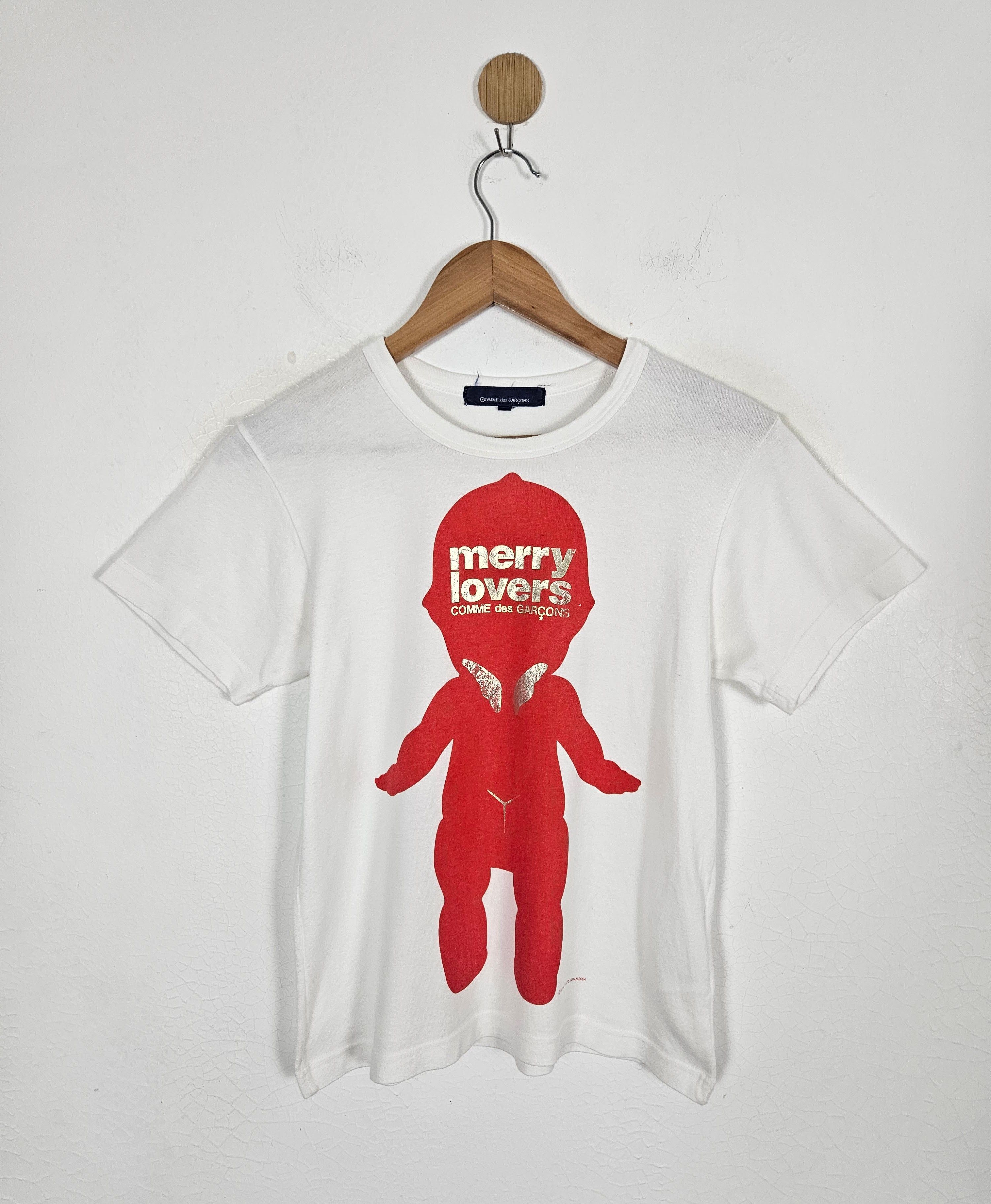 Comme des Garcons Vintage COMME Des Garçons Merry Lovers shirt Size US S / EU 44-46 / 1 - 1 Thumbnail
