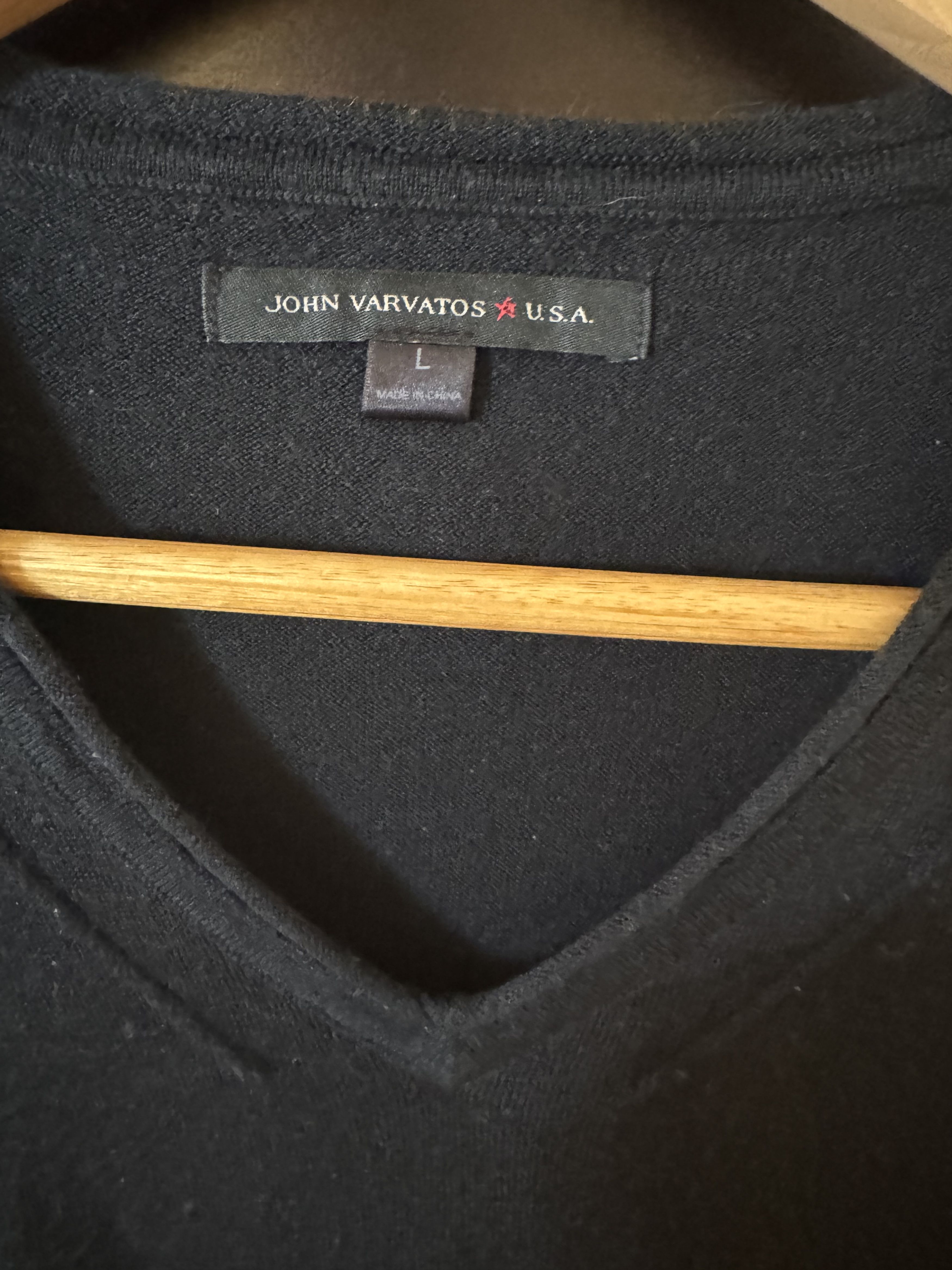 John Varvatos John Varvatos Black Light Sweater Size US L / EU 52-54 / 3 - 1 Thumbnail