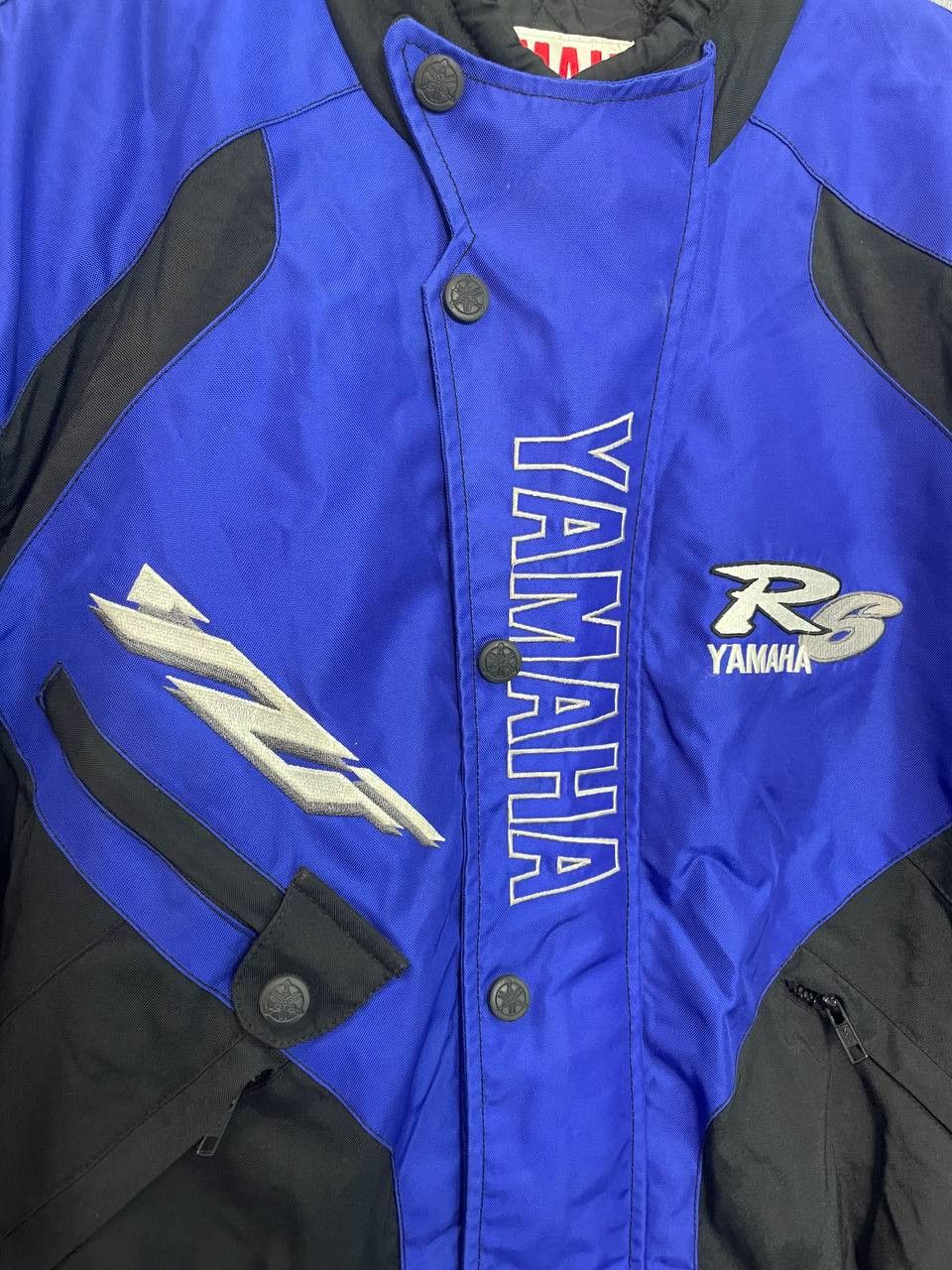 Yamaha VINTAGE YAMAHA R6 BLUE MOTO RACING RALLY F1 MOTOSPORT JACKET Size US L / EU 52-54 / 3 - 5 Thumbnail