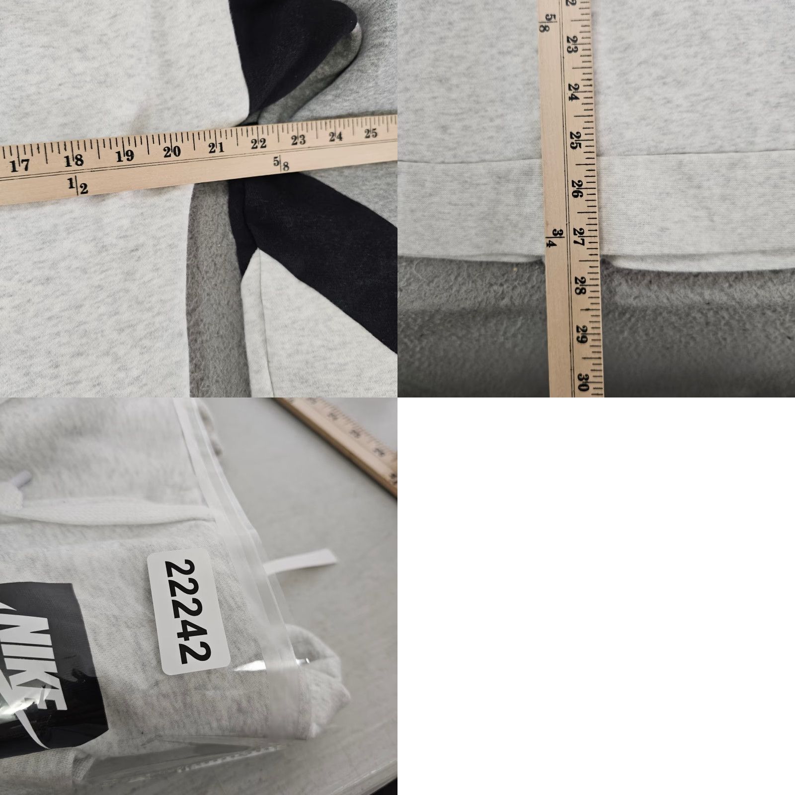 Nike Nike Hoodie Mens M Full Zip Fleece Sweatshirt Gray Long Sleeve Logo Zipper 90s City Classic Sports Fall Winter Spring Shirt? Size US M / EU 48-50 / 2 - 8 Thumbnail