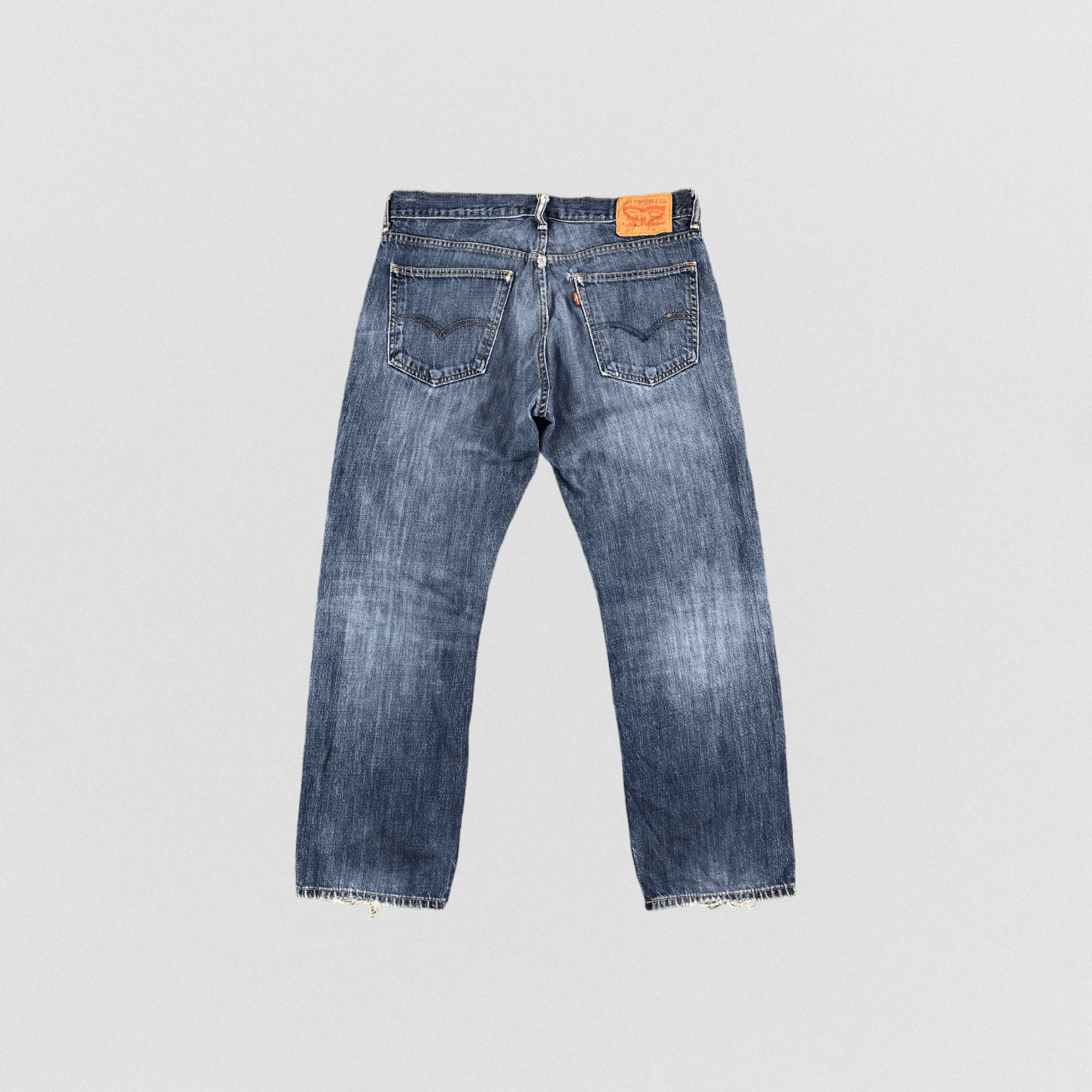 Levi's × Vintage Vintage Blue Wash Levis 559 Jeans-JM1957 Size US 35 - 2 Thumbnail