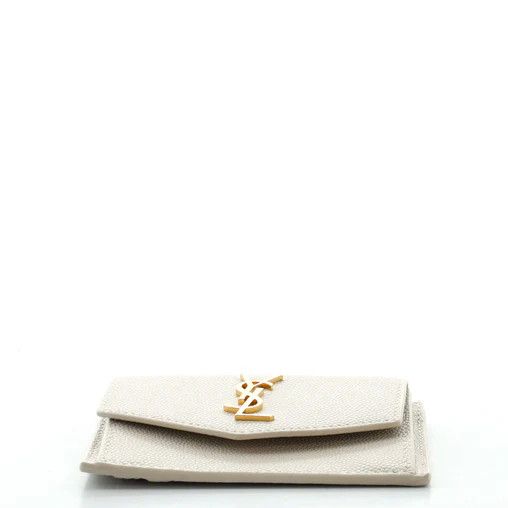 Saint Laurent Paris o1b1hav110724 Size: OS / Compact Leather wallets in Neutral Size ONE SIZE - 5 Thumbnail