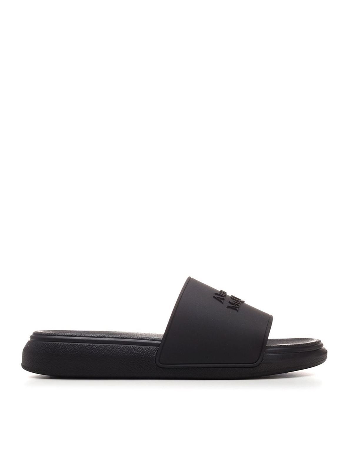 Alexander McQueen o1y0225 Slides in Black Size US 6 / IT 36 - 1 Thumbnail