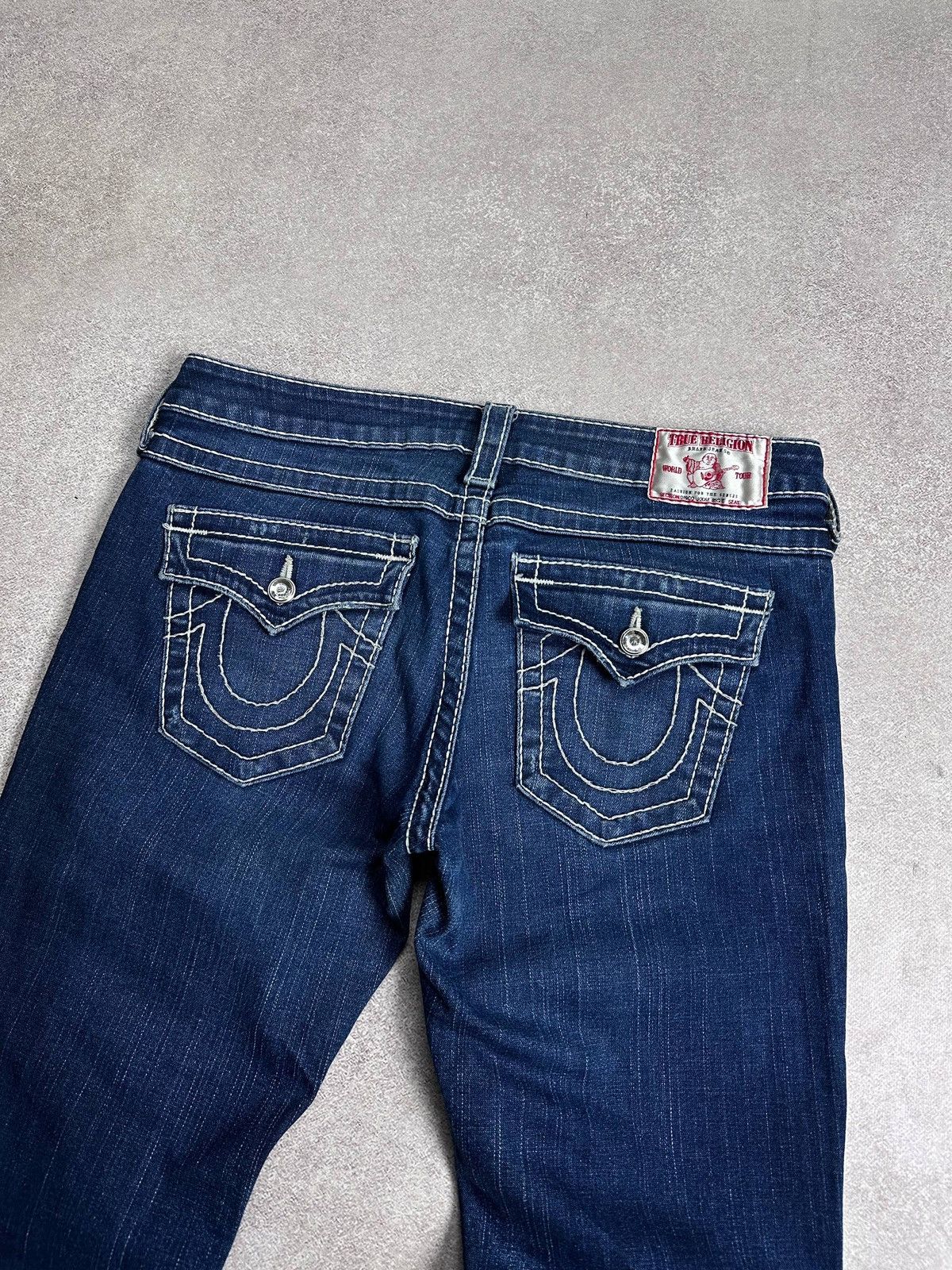 True Religion Vintage True Religion Big Stitch Y2K Jeans Pants 30 Size US 30 / EU 46 - 2 Thumbnail