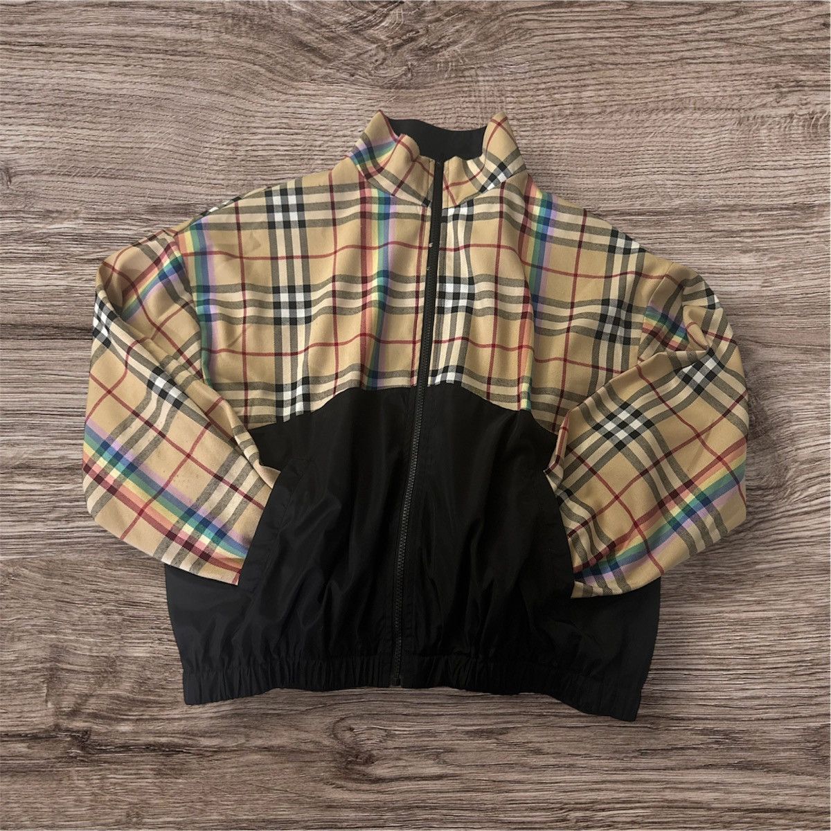 Other Multi Colored Plaid Bomber Jacker Size M / US 6-8 / IT 42-44 - 2 Thumbnail