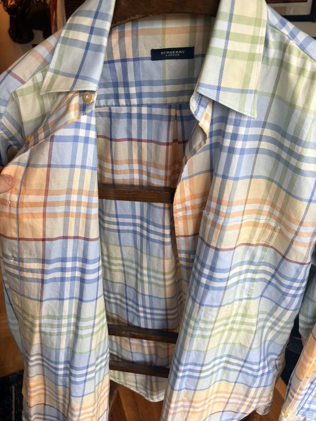 Burberry Burberry Dresshirt Size US XL / EU 56 / 4 - 2 Thumbnail