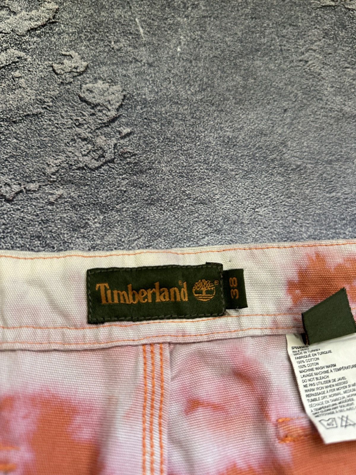 Timberland Vintage 90s Timberland Triple Knee Tie-Dye Baggy Pants 38 Size US 38 / EU 54 - 3 Thumbnail