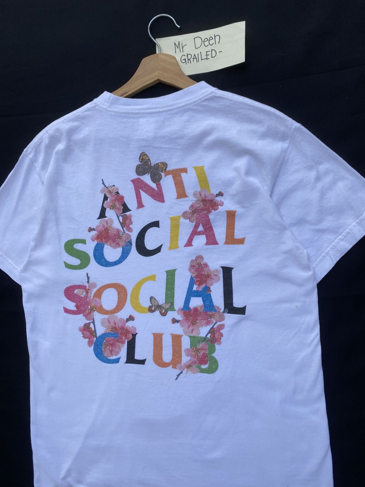 Anti Social Social Club Rare Anti Social Social Club Multicolor Spellout Tshirt Size US M / EU 48-50 / 2 - 8 Thumbnail