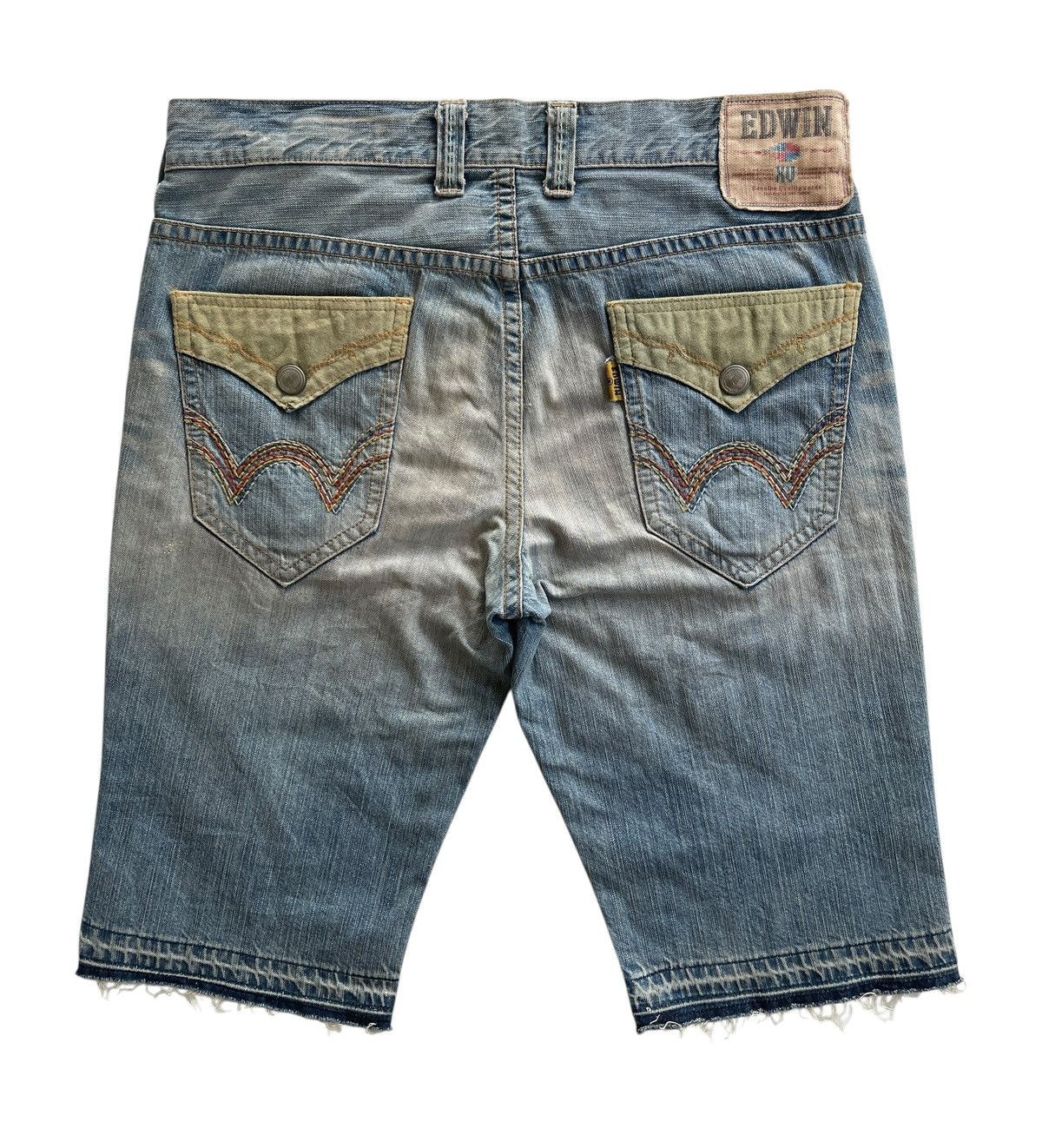 Vintage Vintage Edwin Short Denim Size US 36 / EU 52 - 2 Thumbnail