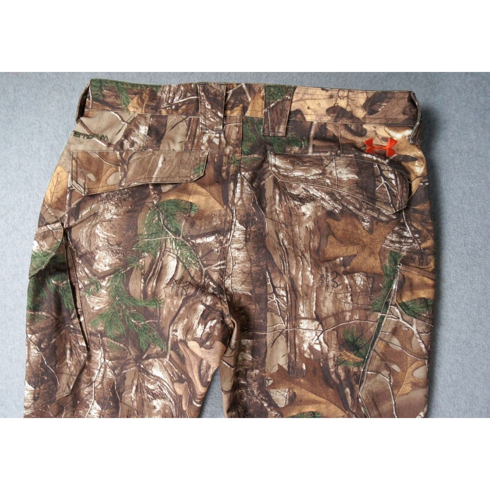 Under Armour Under Armour Pants Mens 34x32 Brown Camouflage Real Tree Cargo Hunting Outdoors NEW Size US 34 / EU 50 - 7 Thumbnail