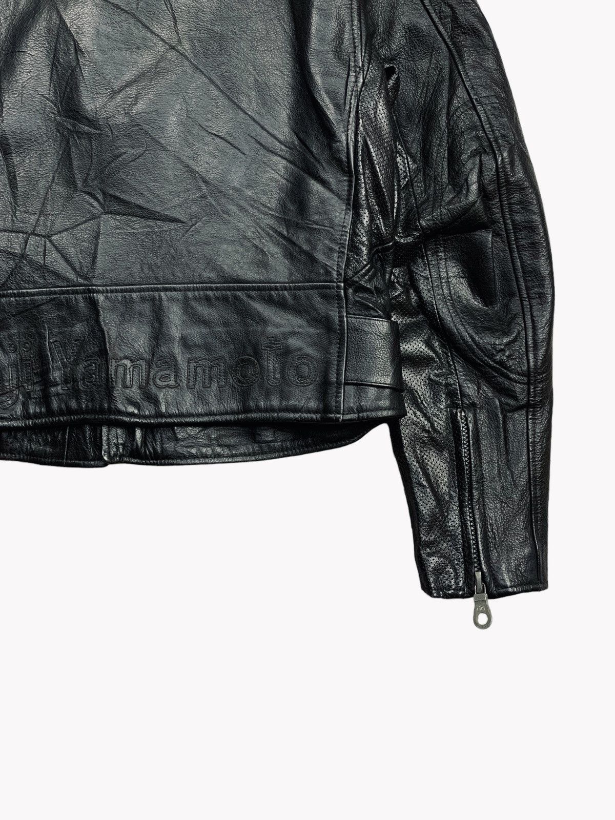 Dainese AW04/05 Yohji Yamamoto x Dainese - Moto Leather Jacket Size US S / EU 44-46 / 1 - 12 Thumbnail