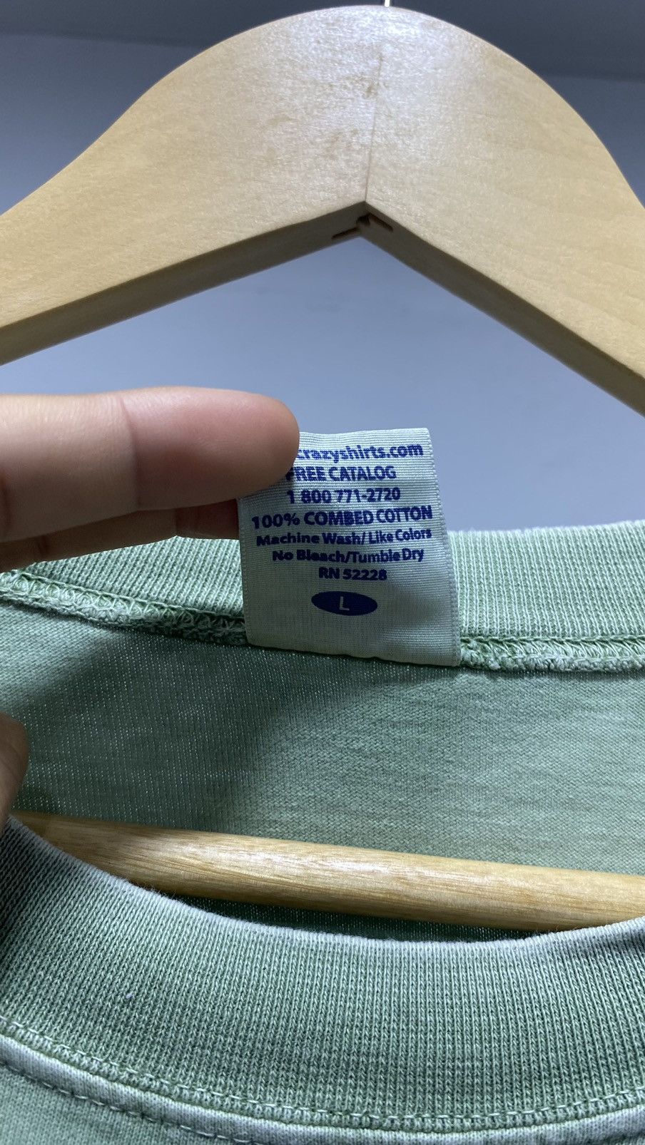 Vintage 💥Money Dyed 80s Bank of Dad Size US L / EU 52-54 / 3 - 6 Thumbnail