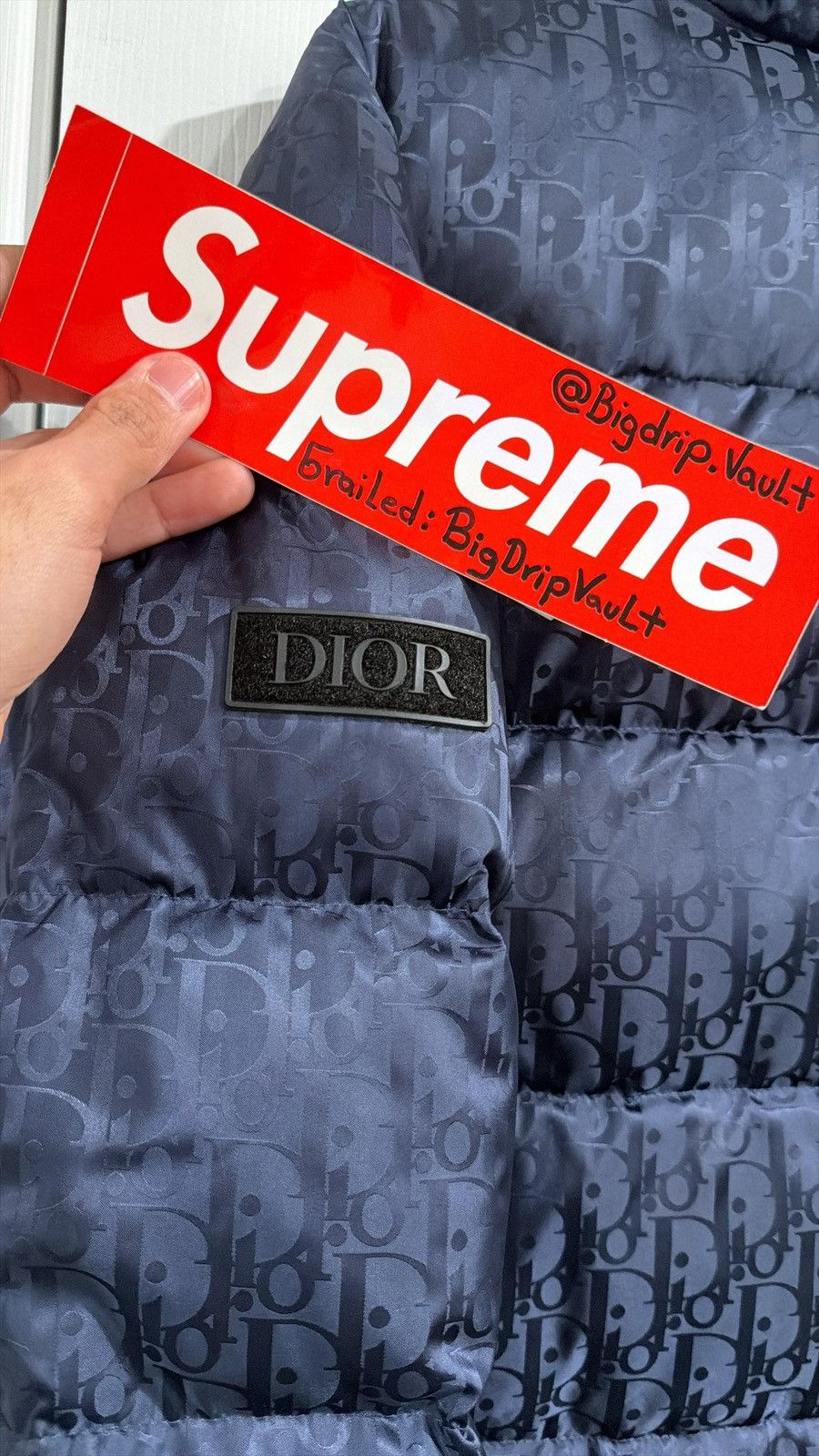 Dior Dior Oblique Down Jacket Size US S / EU 44-46 / 1 - 3 Thumbnail