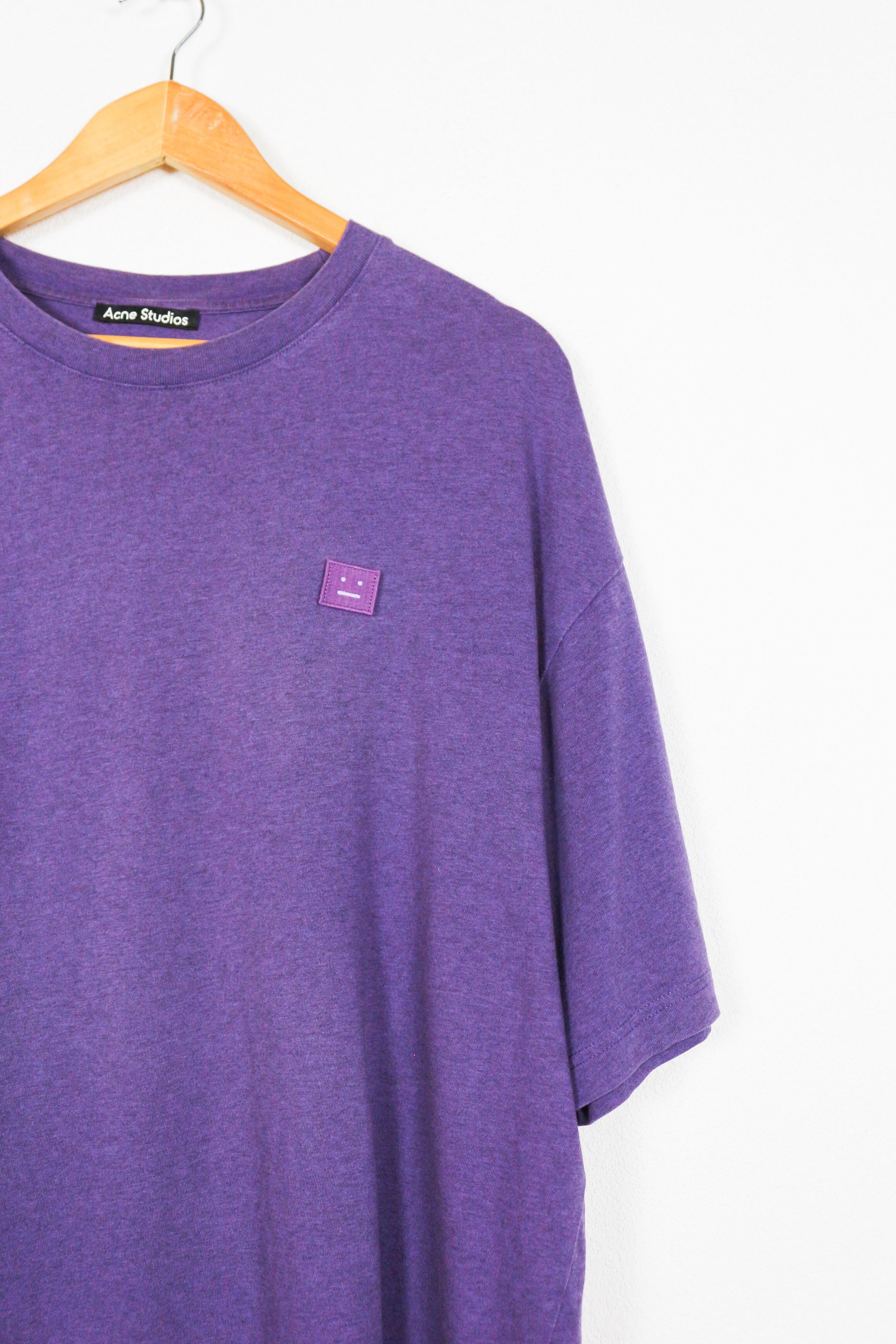 Acne Studios Acne Studios Face Logo T-shirt Tee Oversize Size US XL / EU 56 / 4 - 2 Thumbnail