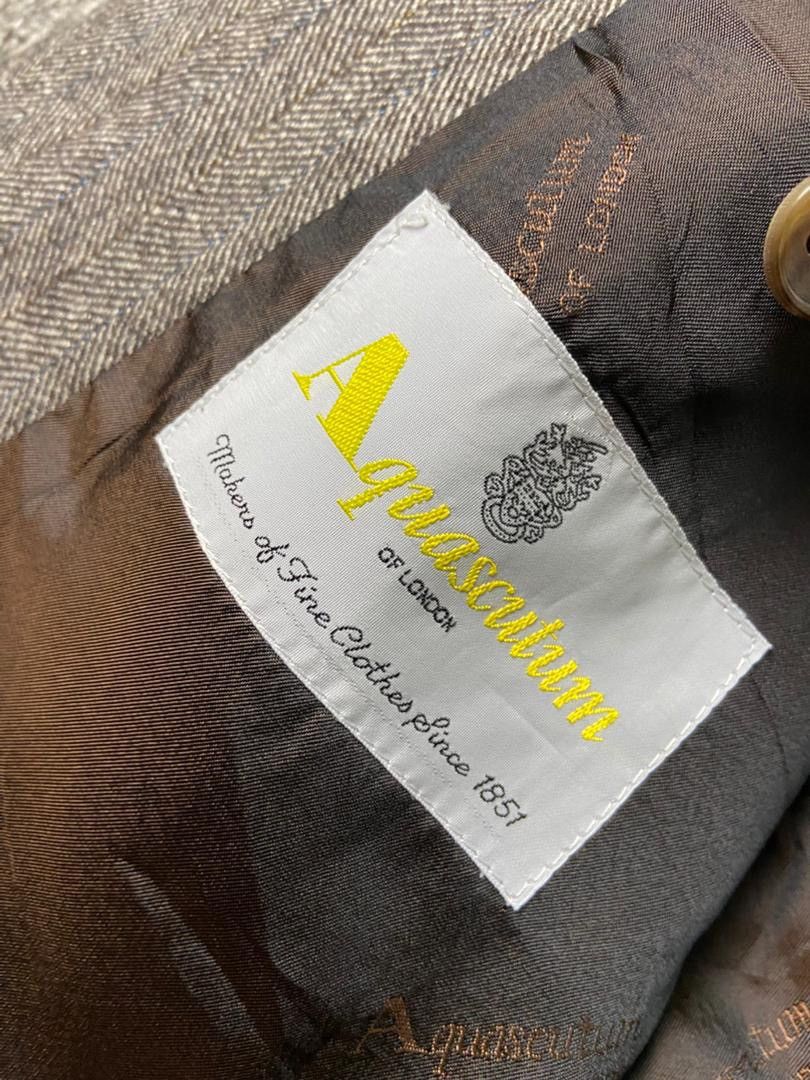 Aquascutum Vintage Aquascutum Single Breasted Blazer (193) Size US L / EU 52-54 / 3 - 3 Thumbnail