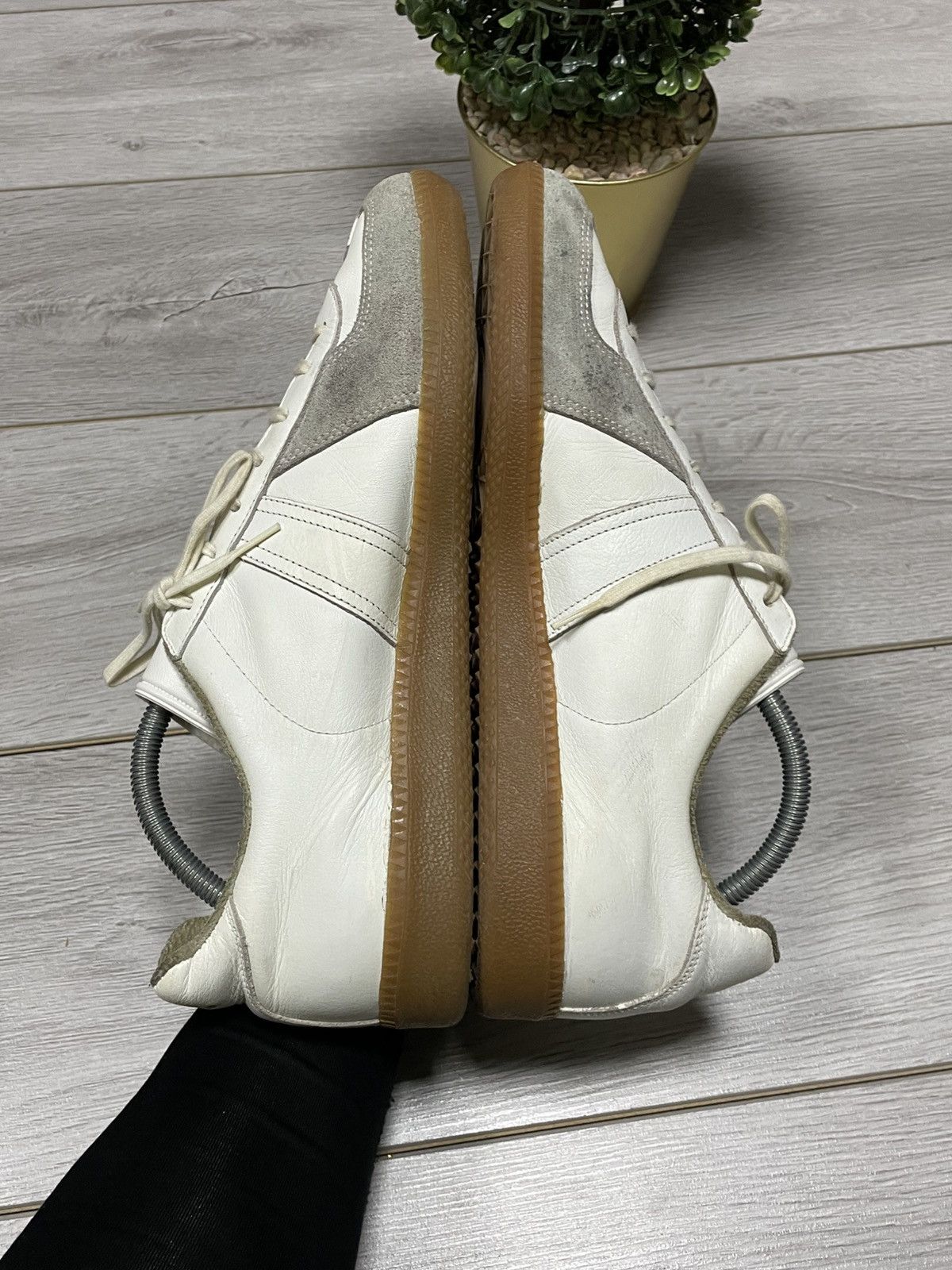 Vintage GAT Bw-sport 285 Margiela style vintage leather trainers Size US 11.5 / EU 44-45 - 10 Thumbnail