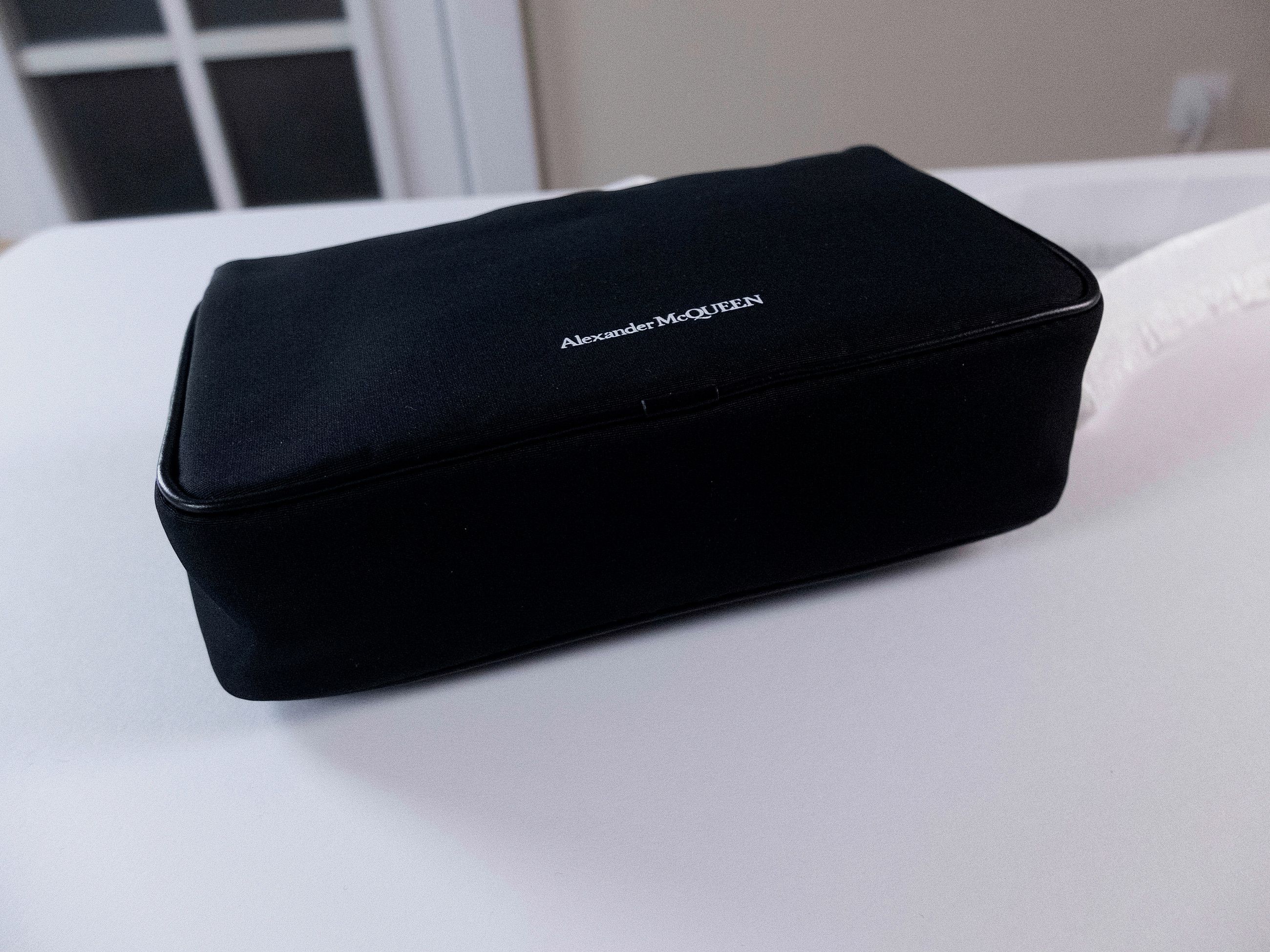 Alexander McQueen ALEXANDER MCQUEEN Skull Black nylon Graffiti logo bag Size ONE SIZE - 9 Thumbnail