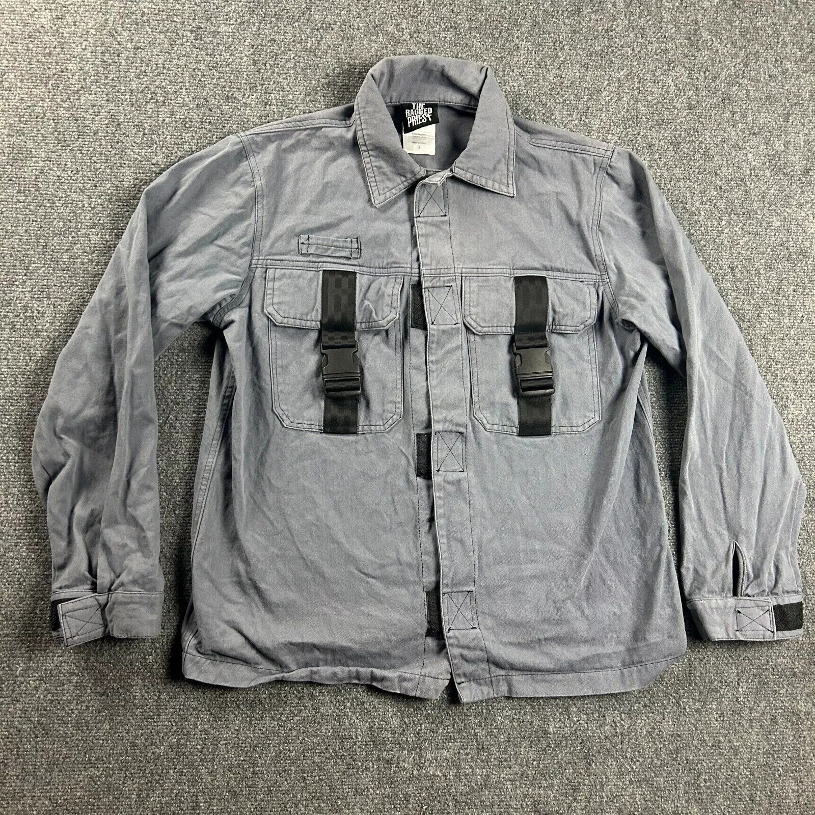 The Ragged Priest The Ragged Priest Jacket Mens Small Gray Tactical Hook Loop Size US S / EU 44-46 / 1 - 1 Thumbnail