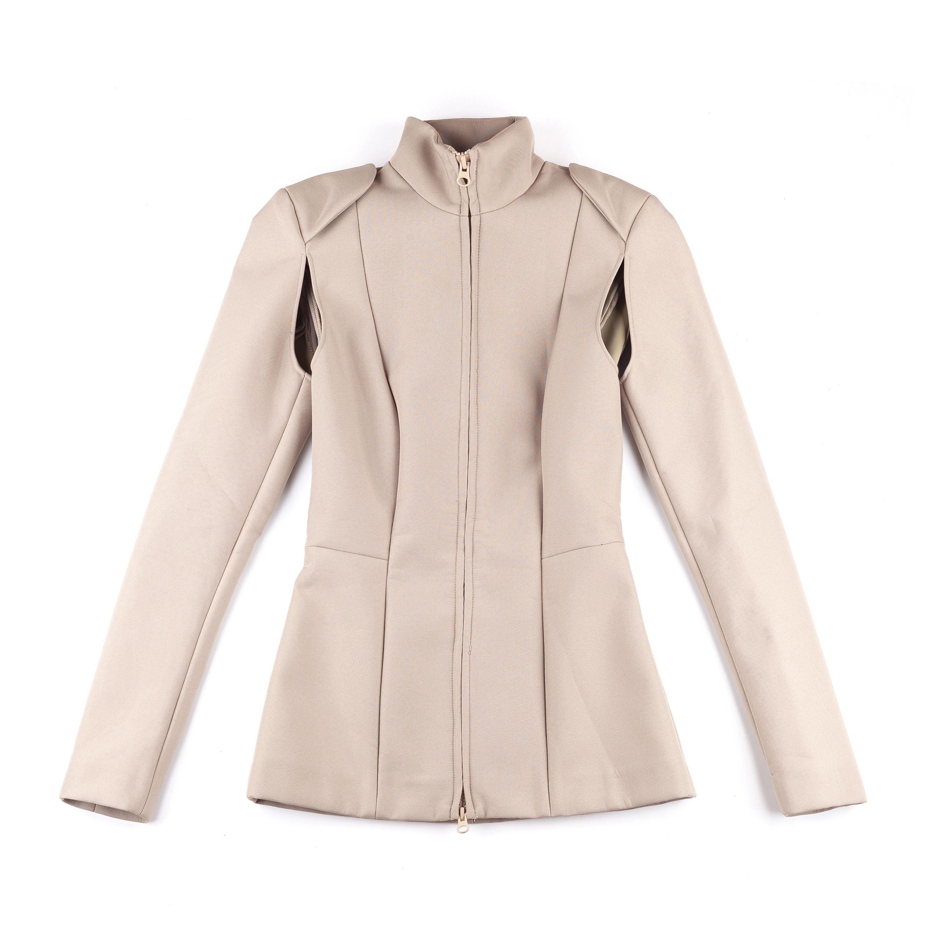 H&M × Maison Margiela Margiela x H&M RE-Edition Brown Bronze Cut-out Jacket (XS) Size XS / US 0-2 / IT 36-38 - 1 Thumbnail