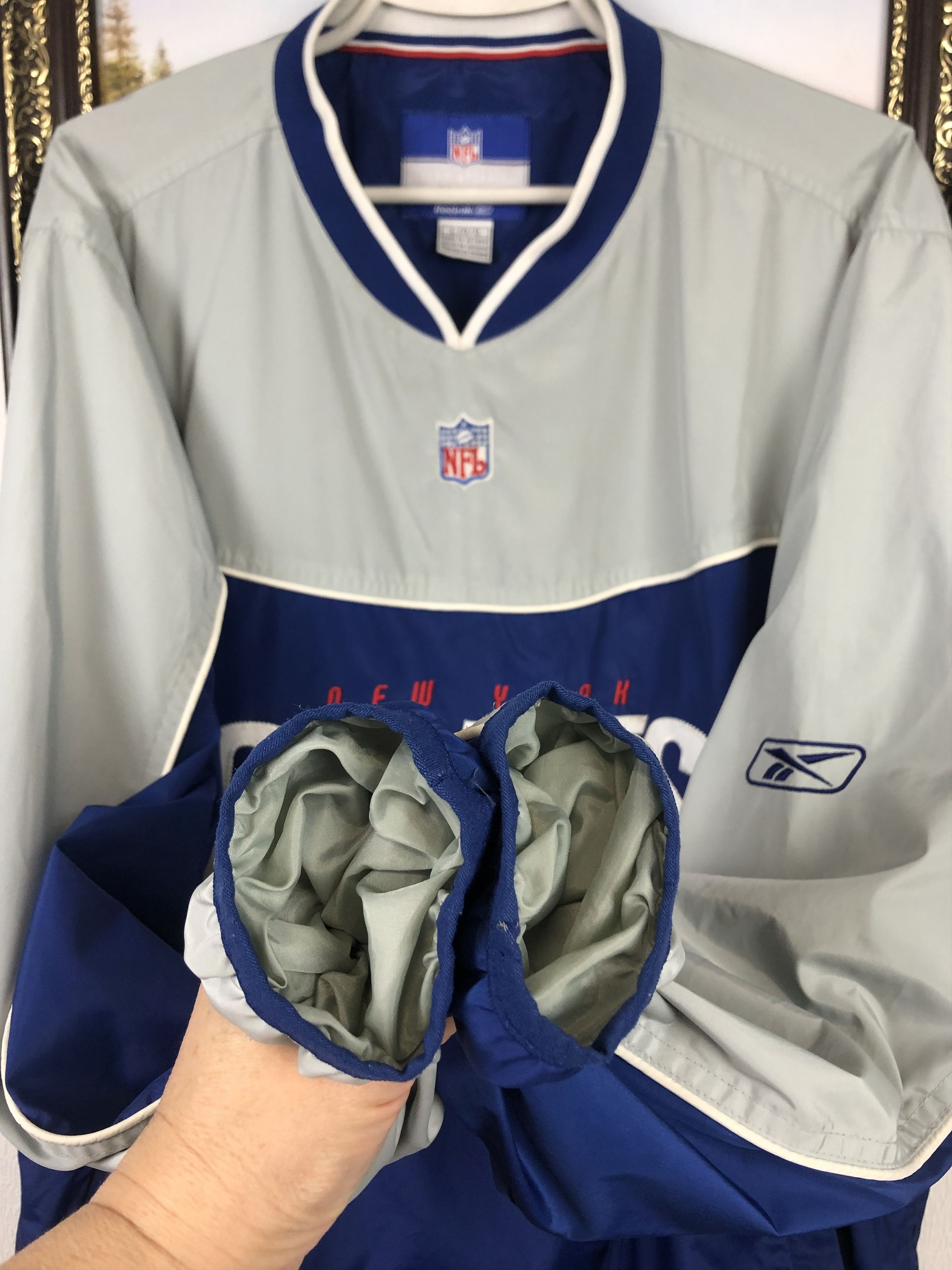 Vintage Vintage New York Giants Jacket Football Sweatshirt Rare Size US L / EU 52-54 / 3 - 8 Thumbnail