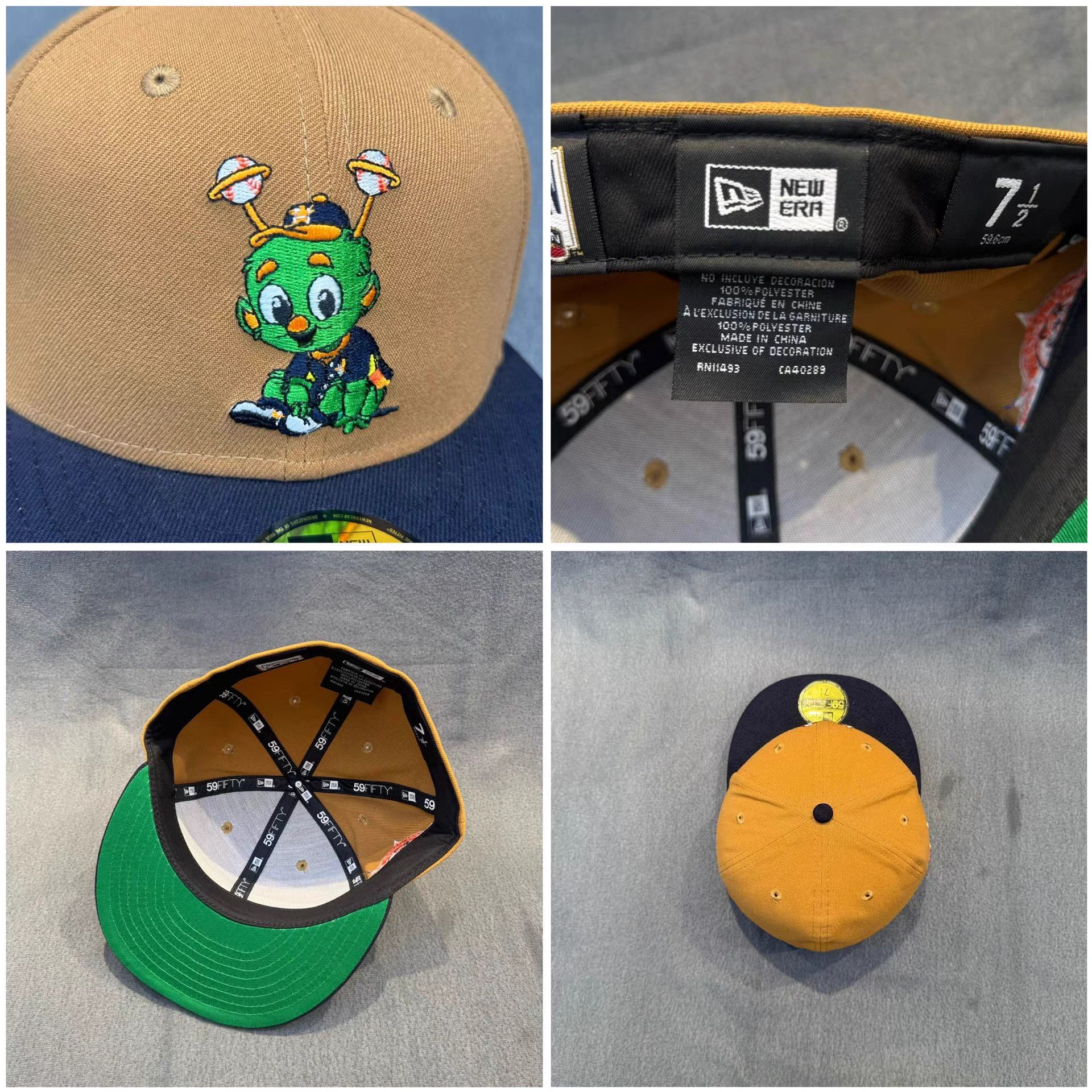 New Era New Era Limited Edition Flat Brim Cap Q5 Size ONE SIZE - 2 Thumbnail