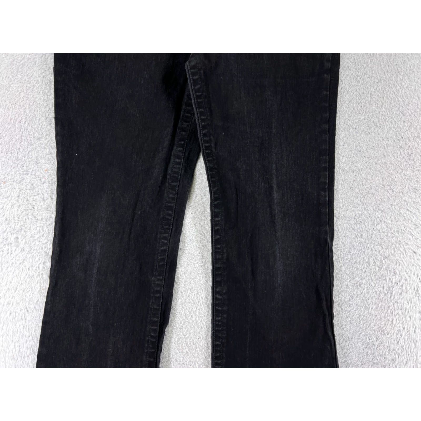 Tommy Hilfiger Tommy Hilfiger Jeans Womens 10 Black Denim Bootcut Mid Hipster Size 32" / US 10 / IT 46 - 6 Thumbnail