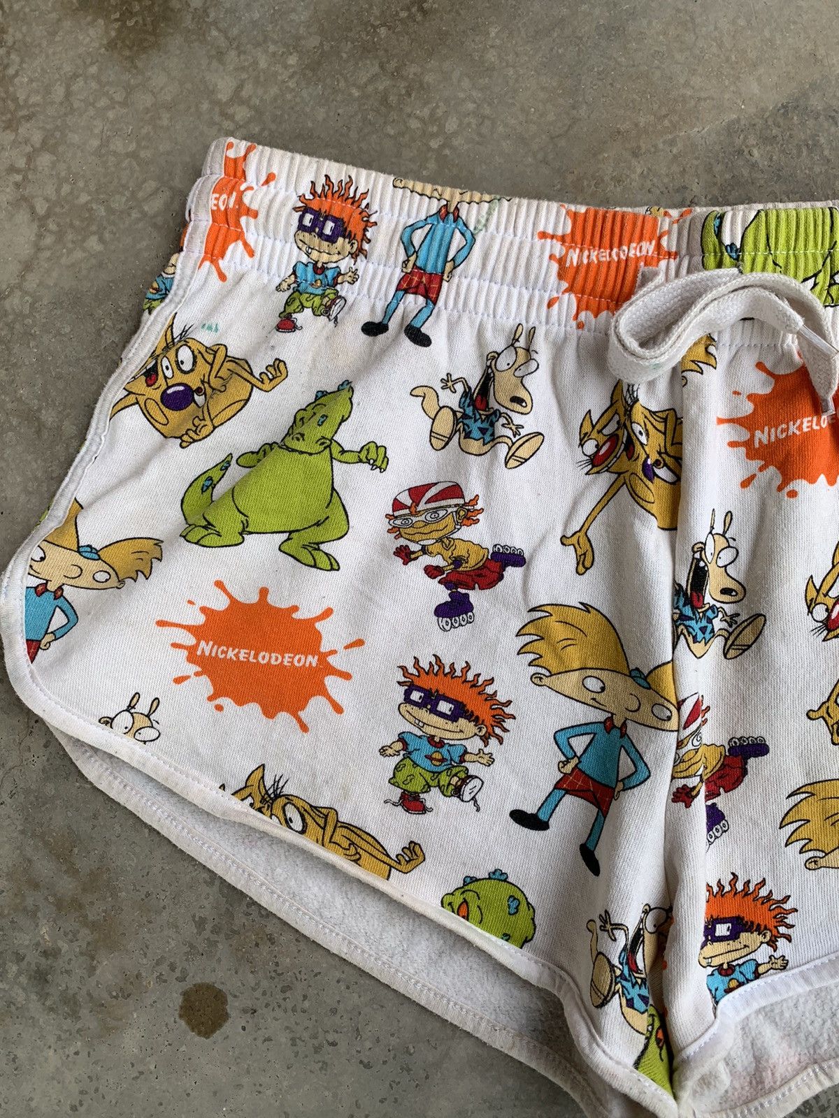 Nickelodeon 🔥 Nickelodeon Rugrats Boxer Hot Shorts Size US 30 / EU 46 - 4 Thumbnail