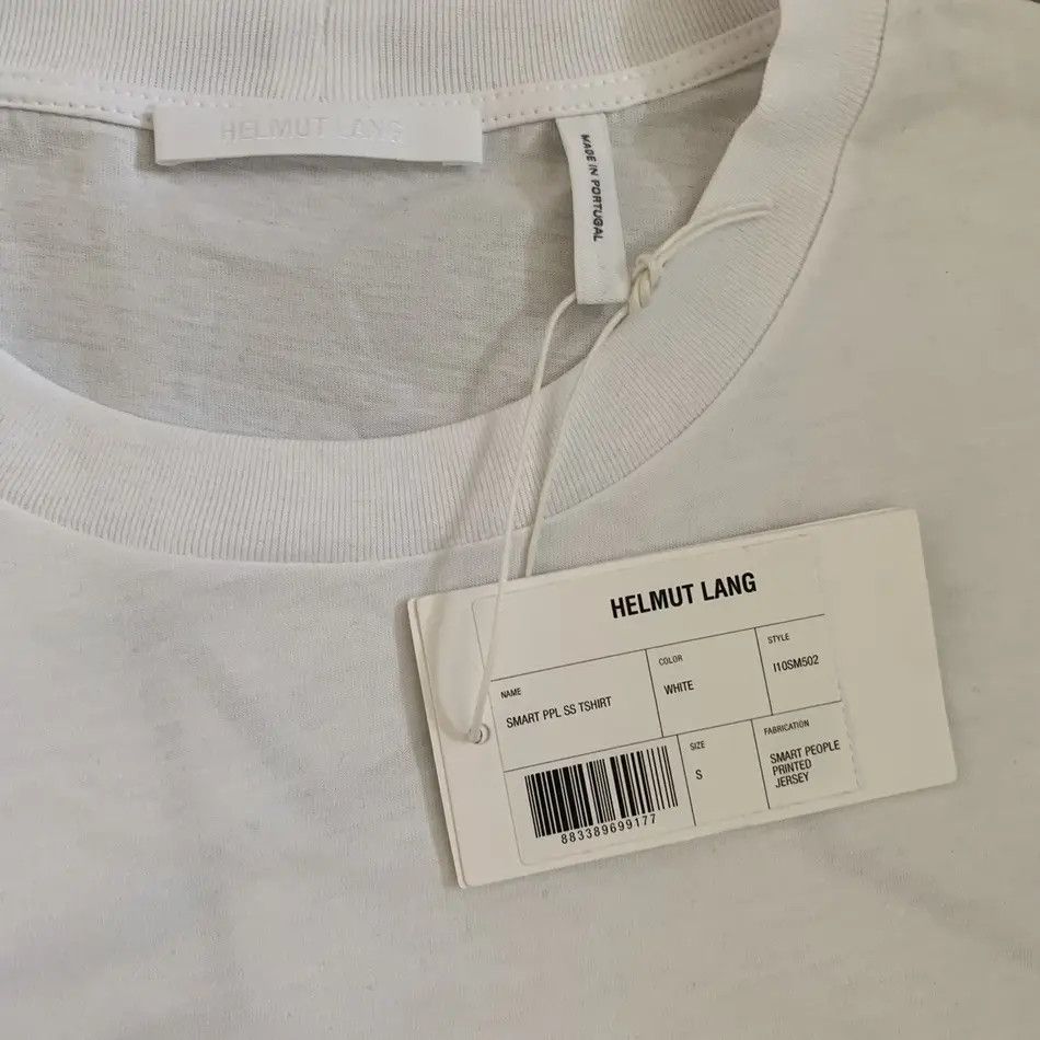 Helmut Lang Helmut Lang T-Shirt smart people White Size US S / EU 44-46 / 1 - 3 Thumbnail
