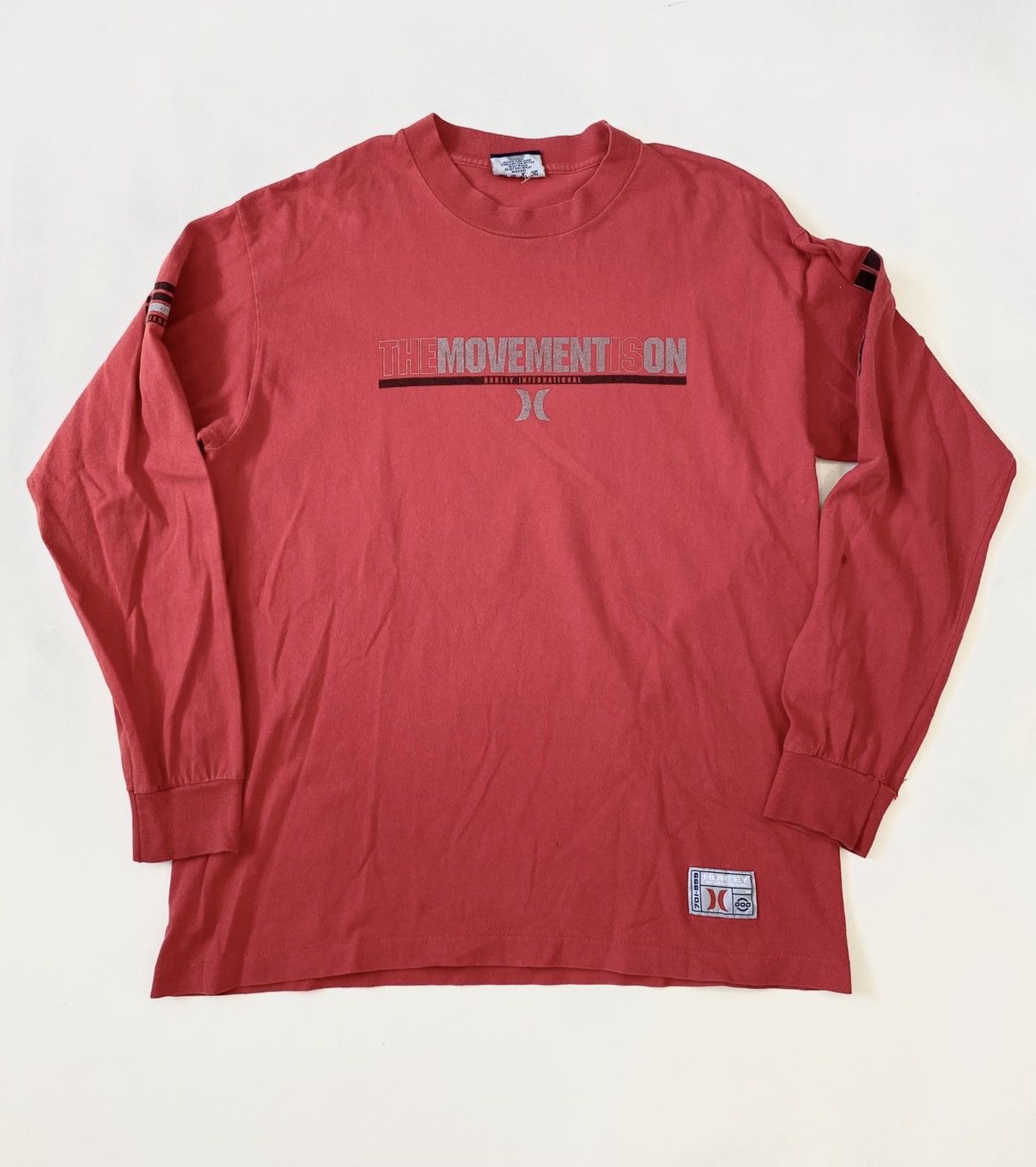 Hurley Vintage Hurley Int Long Sleeve Tee Size US L / EU 52-54 / 3 - 1 Thumbnail