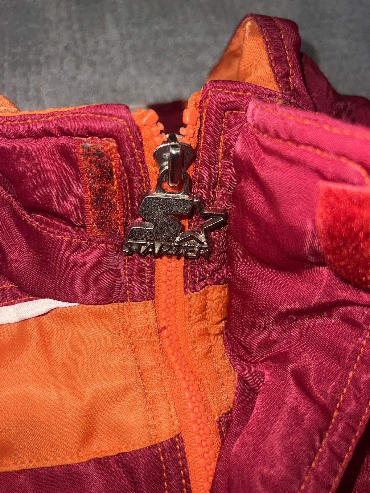 Starter × Vintage Vintage Virginia Tech Starter Jacket Medium Size US M / EU 48-50 / 2 - 5 Thumbnail