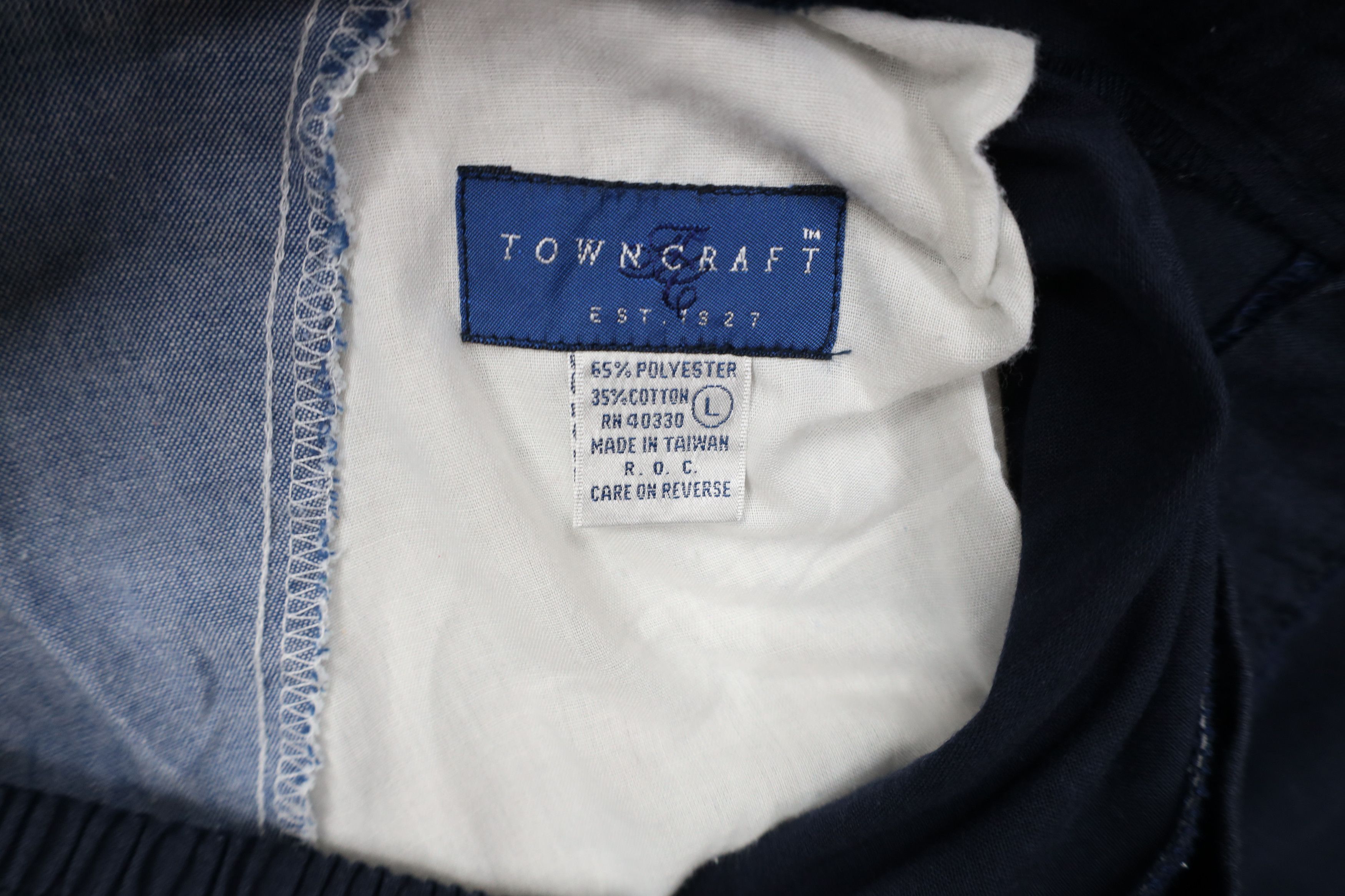 Vintage Vintage 70s Streetwear Chambray Trim Above Knee Shorts Blue Size US 34 / EU 50 - 6 Thumbnail