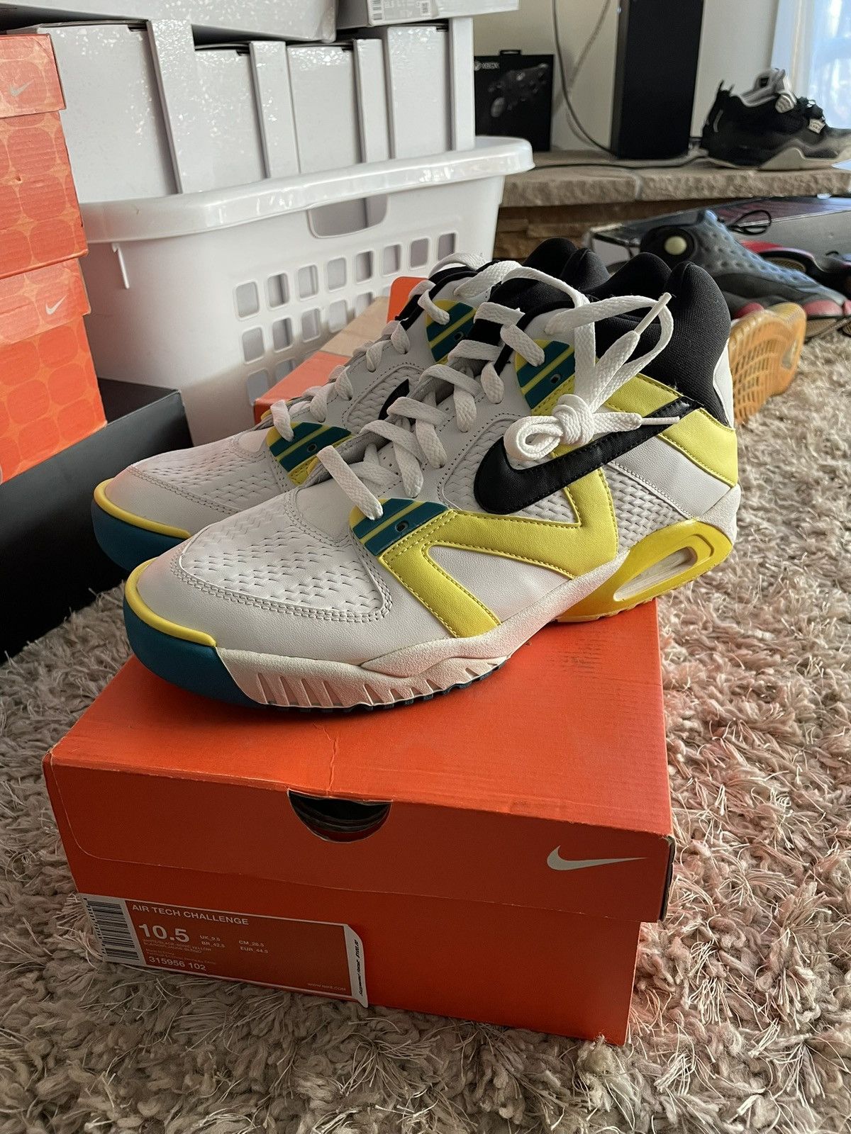 Nike Nike Air Tech Challenge Agassi Size US 10.5 / EU 43-44 - 1 Thumbnail
