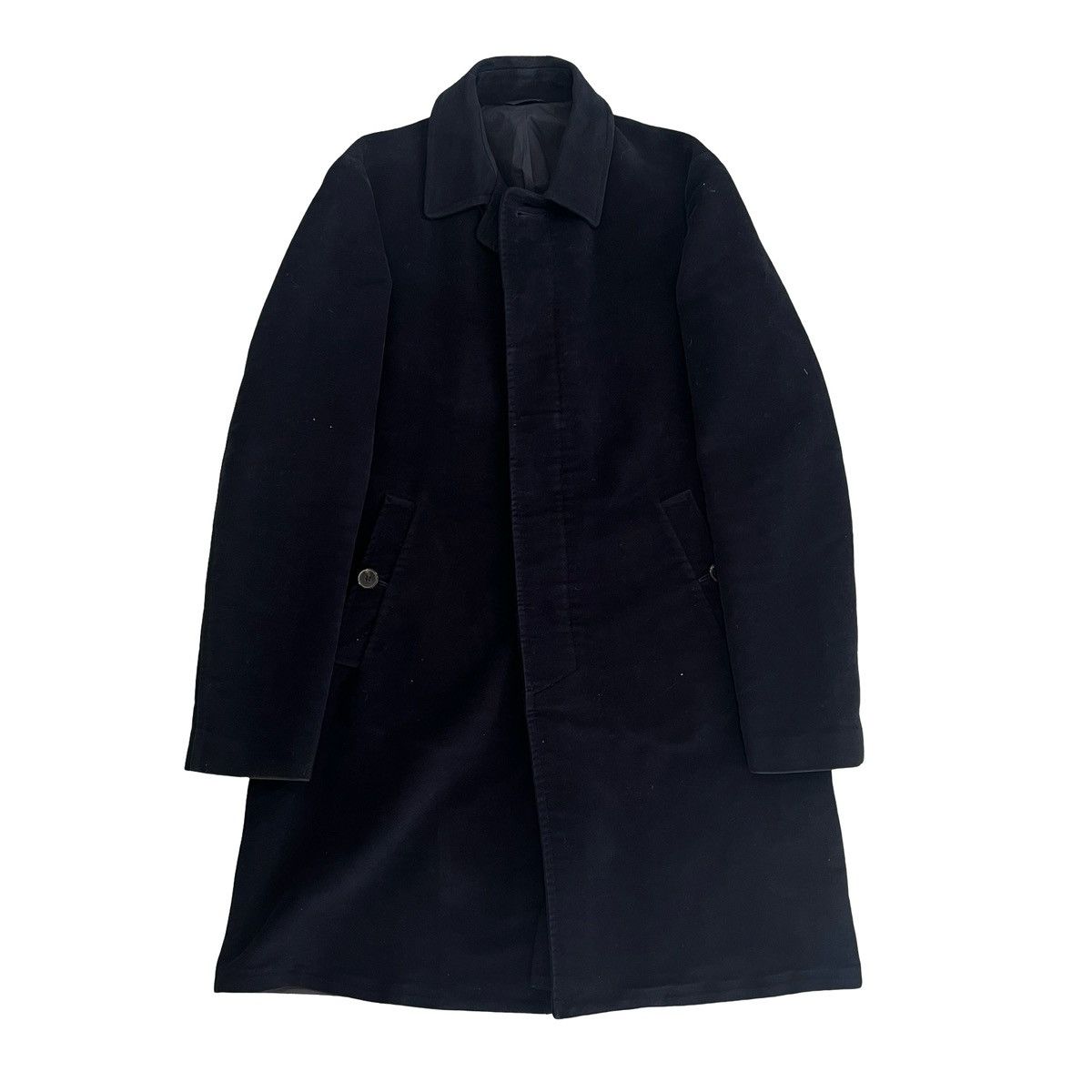 Gucci GUCCI by TOM FORD Wool Chester Long Coat Black 50 Size US M / EU 48-50 / 2 - 1 Thumbnail