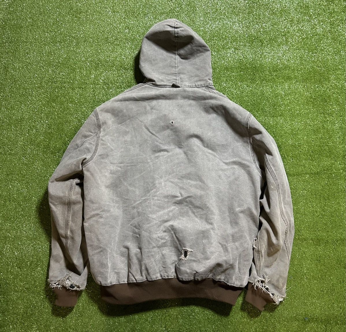 Carhartt VINTAGE 90’s CARHARTT DISTRESSED FADED WORKWEAR JACKET USA Size US XL / EU 56 / 4 - 7 Thumbnail