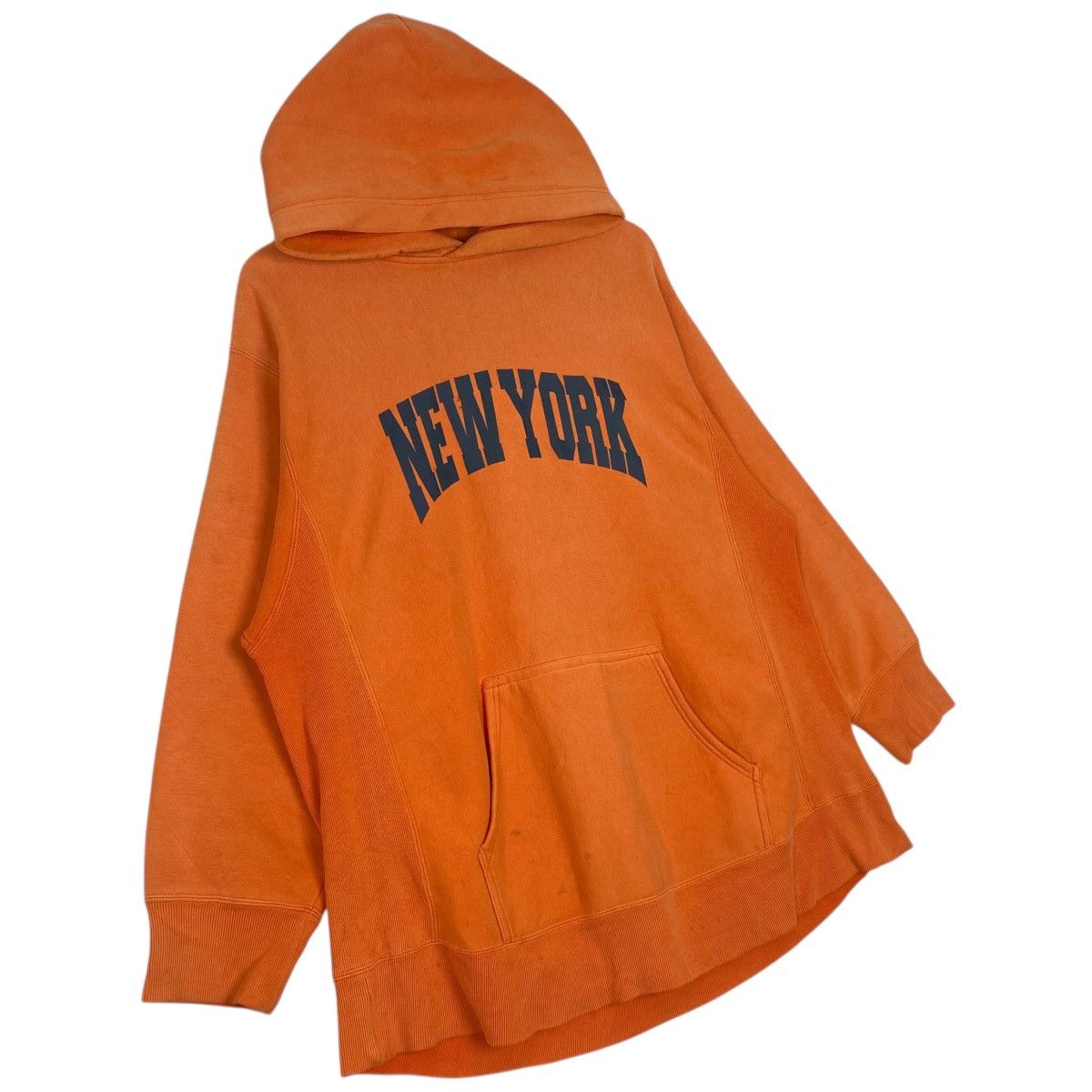Other Vintage New York Mets Hoodie Sweater Heavyweight Orange Size US L / EU 52-54 / 3 - 3 Thumbnail