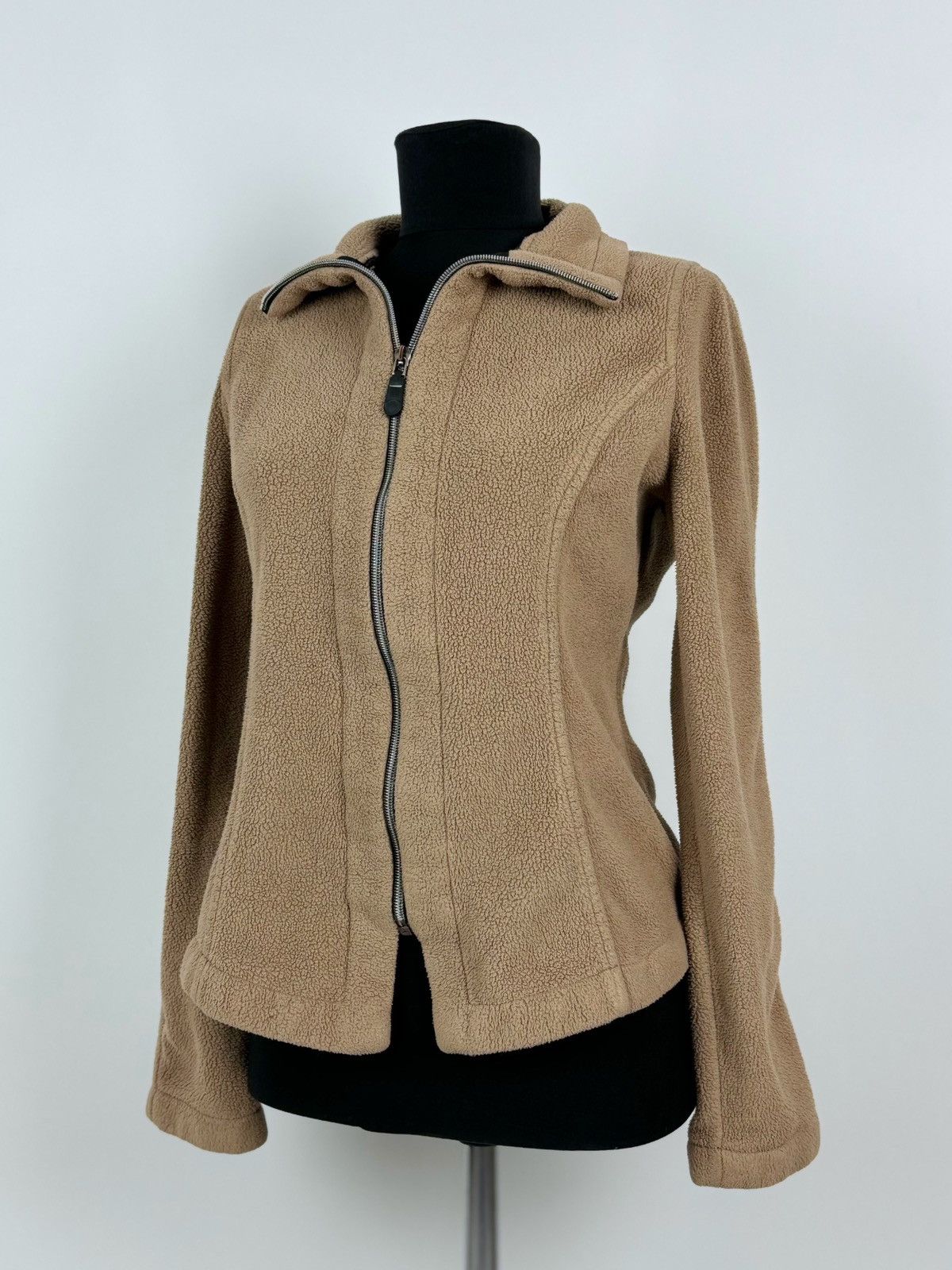 Frauenschuh Frauenschuh Zipper Brown Fleece Jacket Size M / US 6-8 / IT 42-44 - 1 Thumbnail