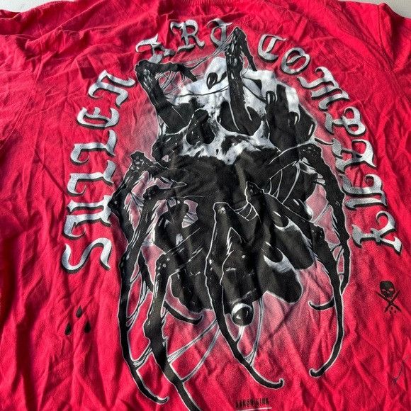 Designer NWT SULLEN ART COLLECTIVE INFESTED RED T-SHIRT SZ 2XL XXL Size US XXL / EU 58 / 5 - 6 Thumbnail