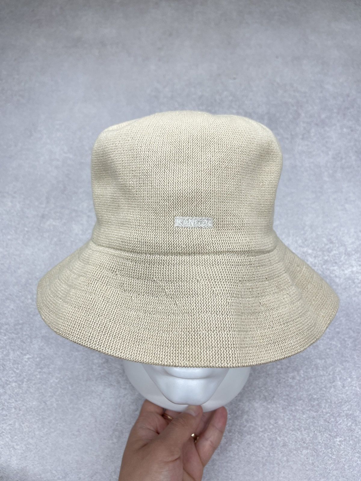 Kangol Kangol Luxury Cotton Crusher Panama Hat Beige Size ONE SIZE - 2 Thumbnail