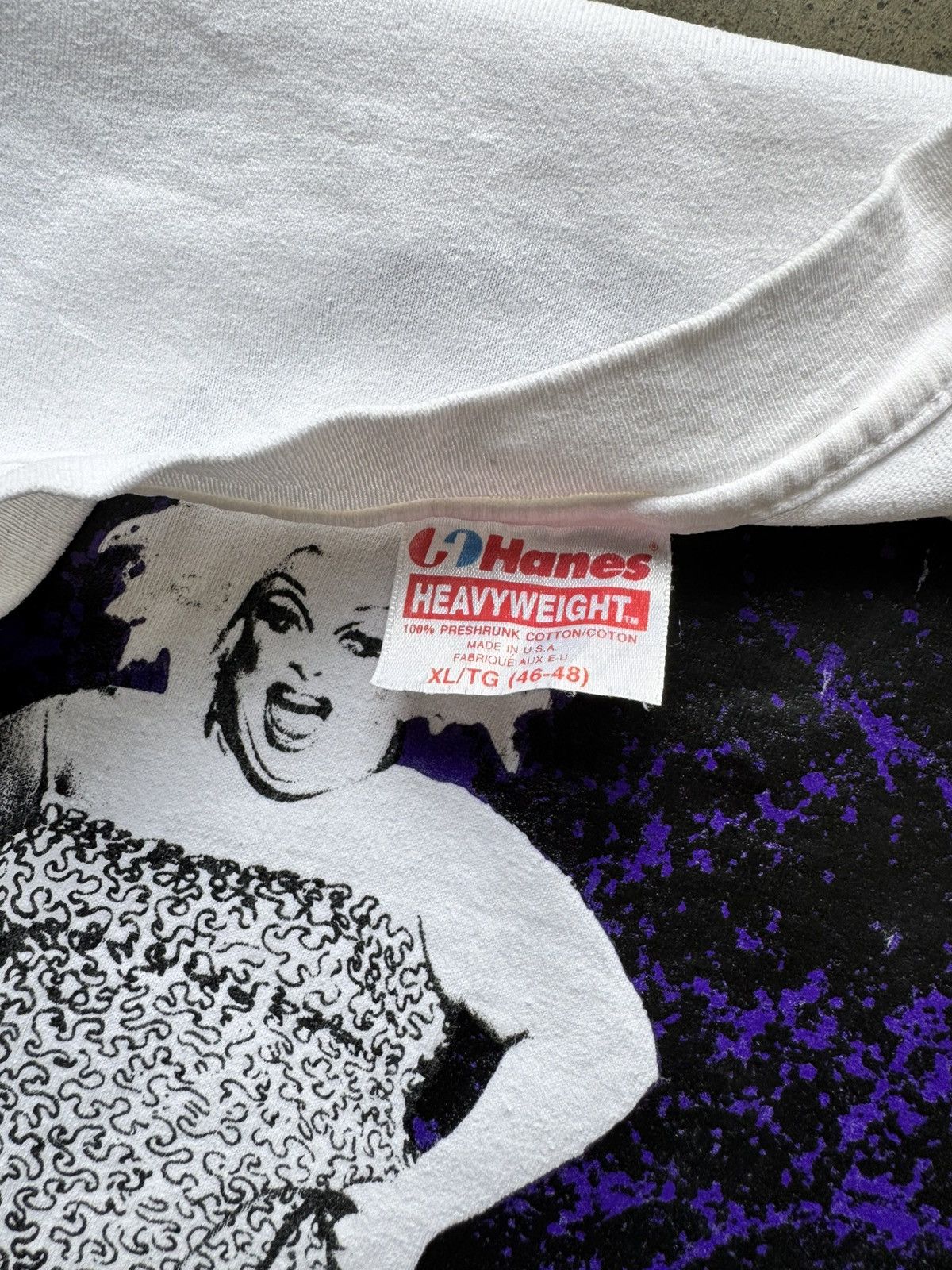 Vintage 90s Divine You Think You’re a Man John Waters Tee Shirt Drag Size US L / EU 52-54 / 3 - 4 Thumbnail