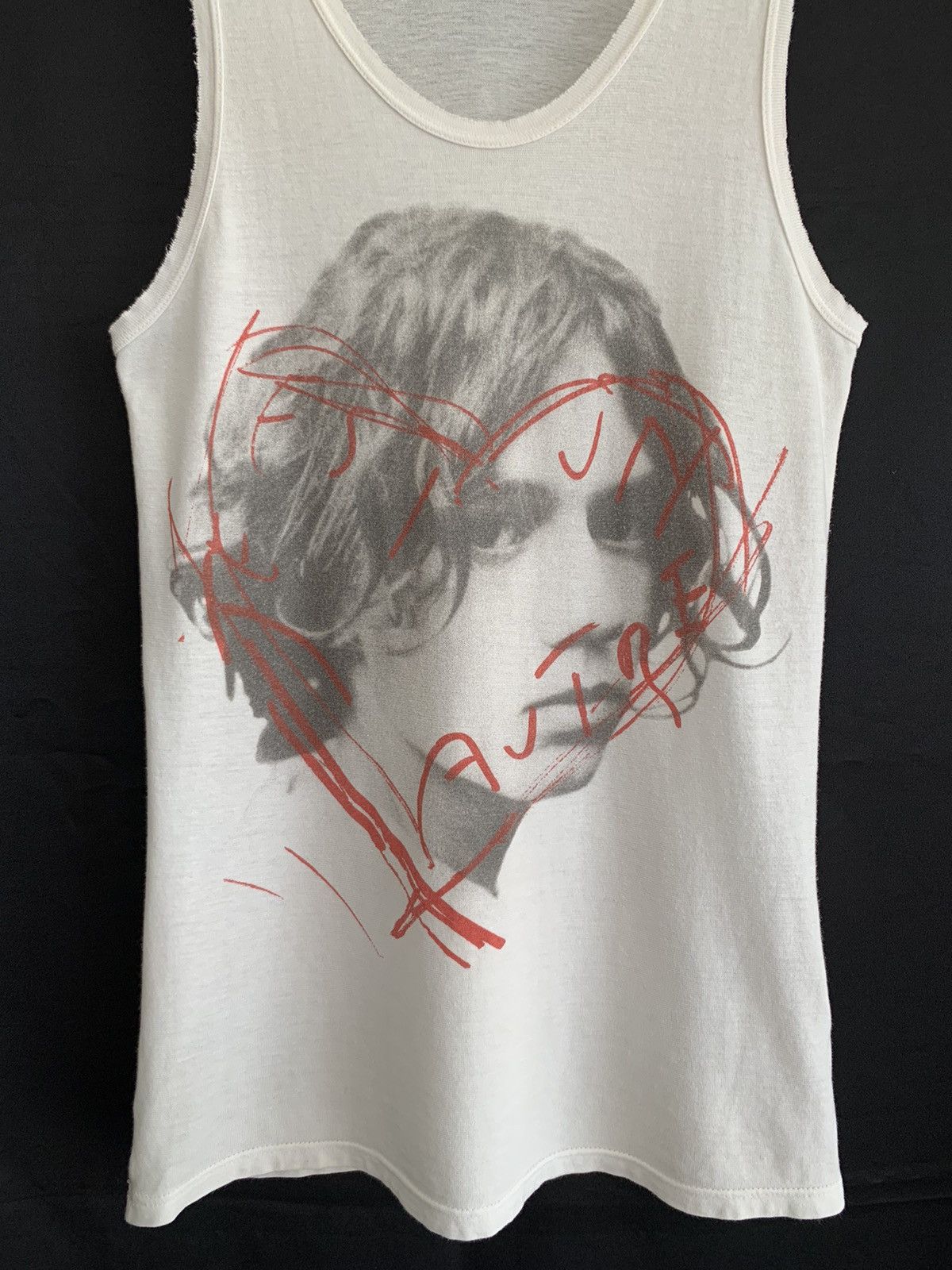 【希少/名作】Ann Demeulemeester 2004SS タンクトップ S/S 2005 Ann Demeulemeester Tank Top