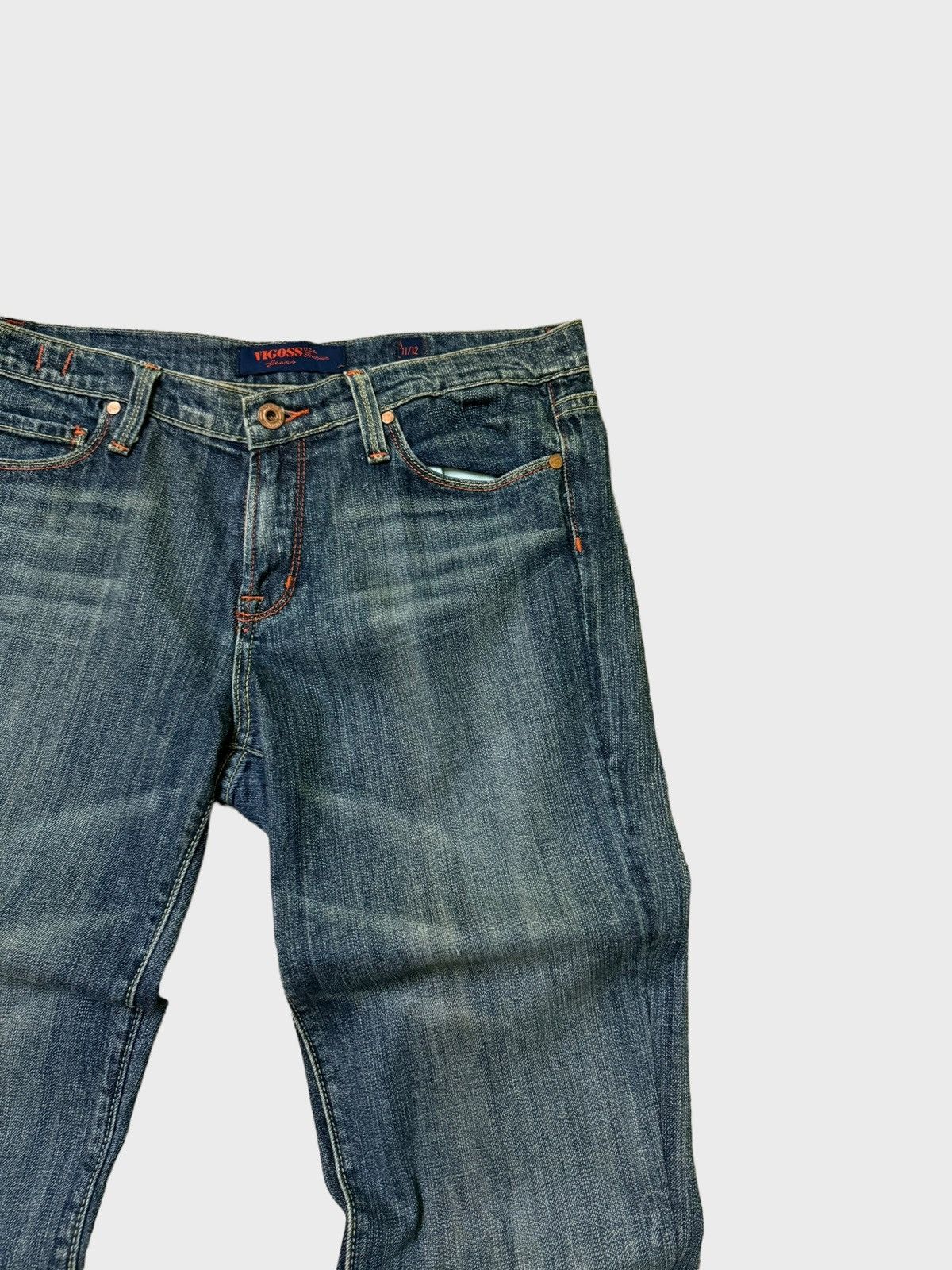 Le Grande Bleu (L.G.B.) × Vintage Vintage VIGOSS Embroidery Design Evisu Inspired Denim Size US 32 / EU 48 - 5 Thumbnail
