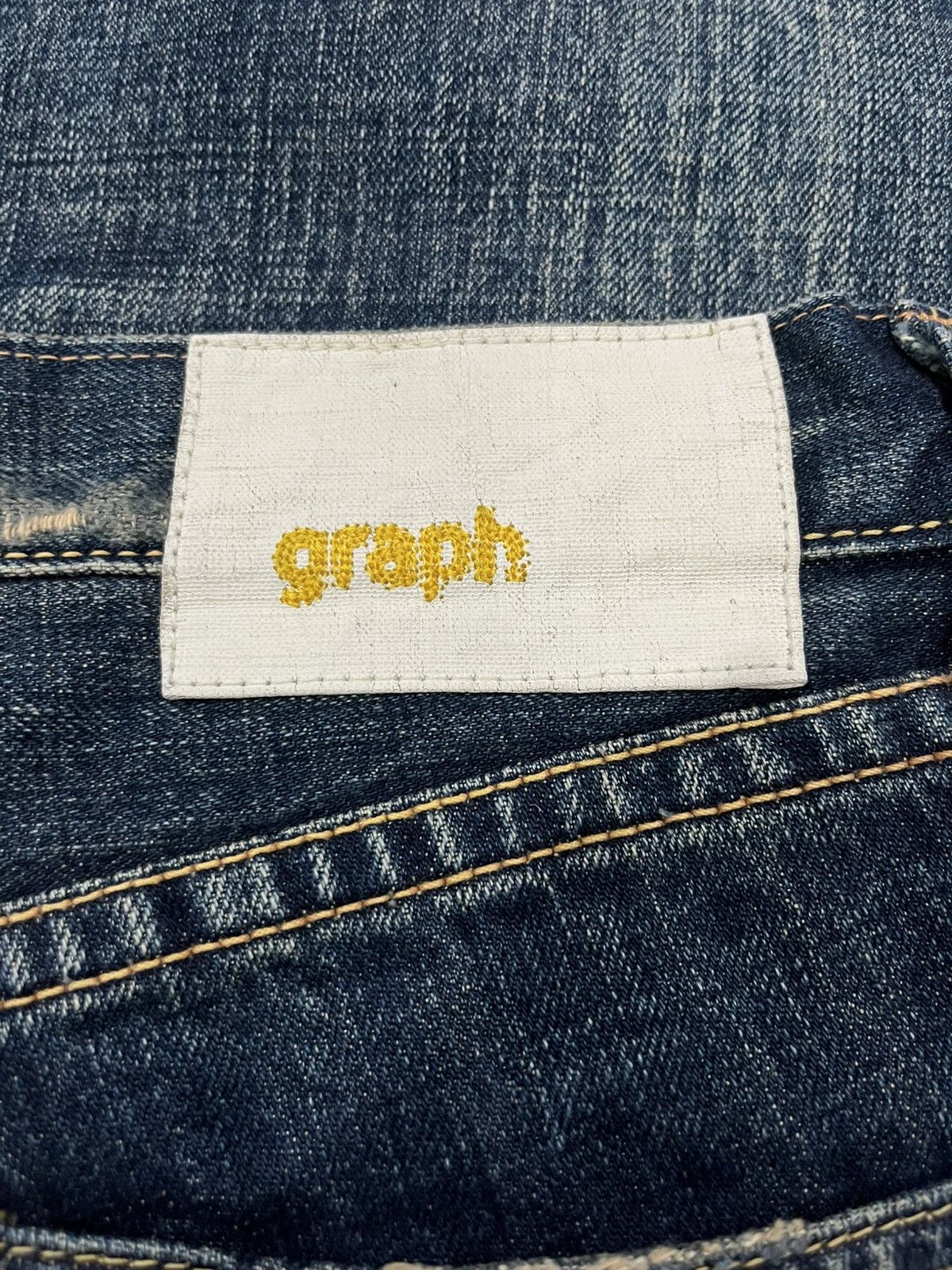 KOJIMA GENES VINTAGE GRAPH KOJIMA DENIM Size US 30 / EU 46 - 5 Thumbnail